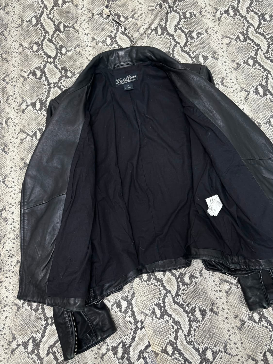 RockChic LambSkin Buckle Jacket 상품이미지6