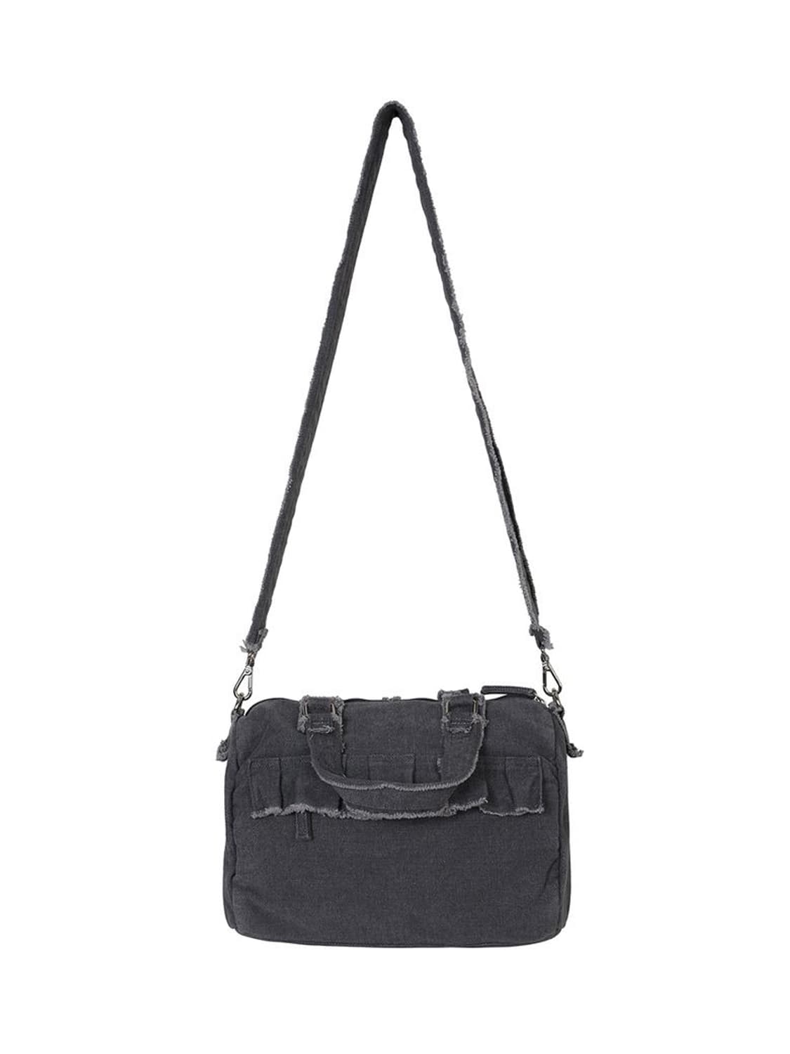 Leey 엘이이와이 데미지 멀티 포켓 카고백 차콜 상품이미지3