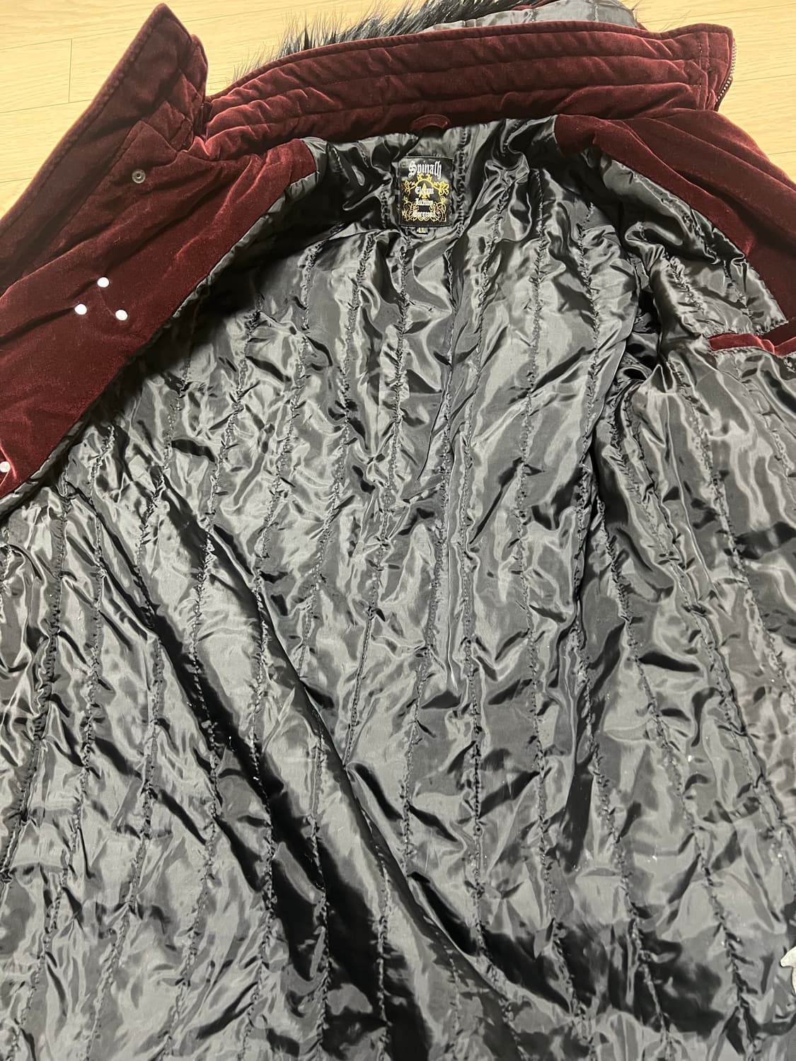 spinach 퍼후드자켓 y2k패딩점퍼펑크 in the attic 상품이미지3