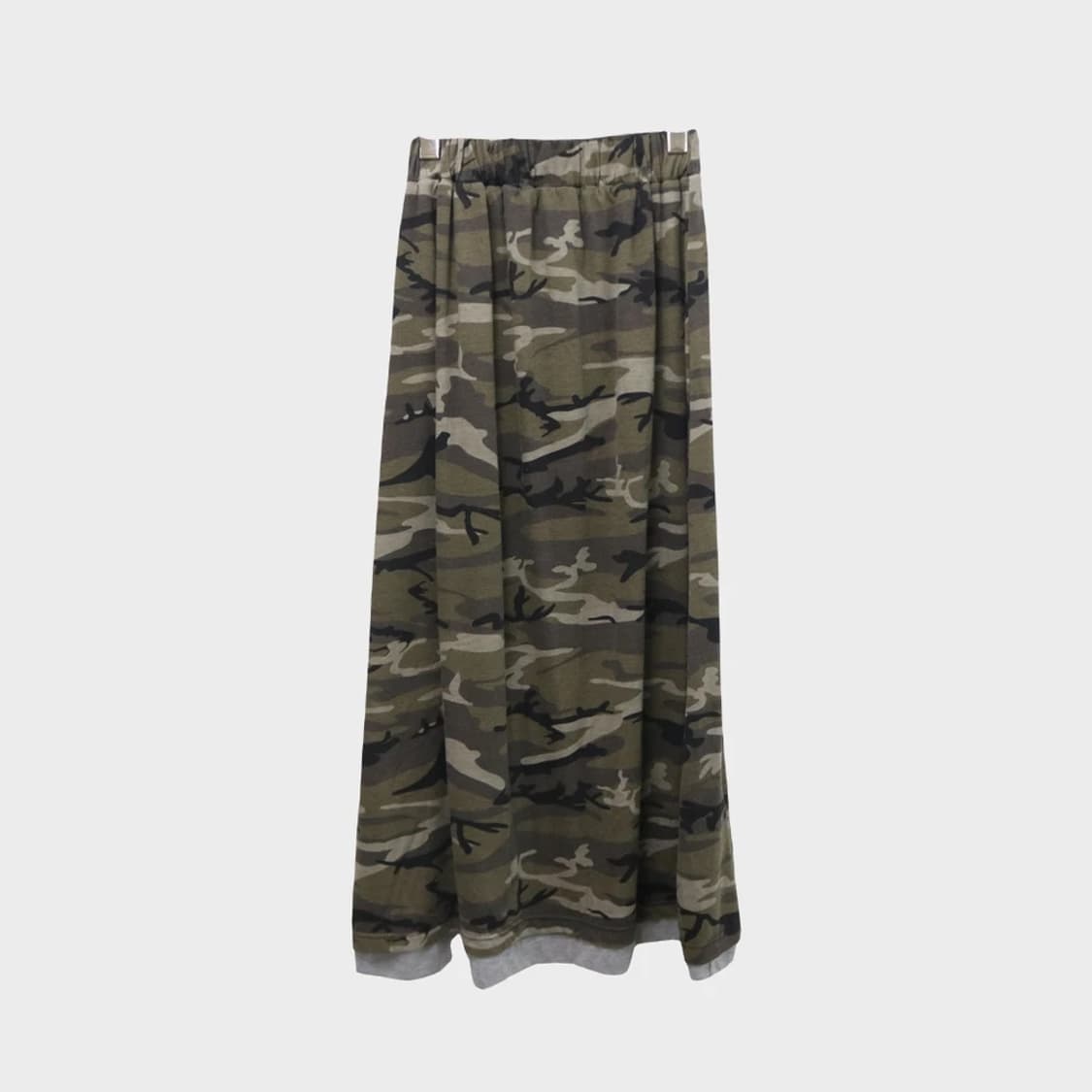 CHARM 카모플라주 리버시블 롱 스커트 62343 상품이미지3