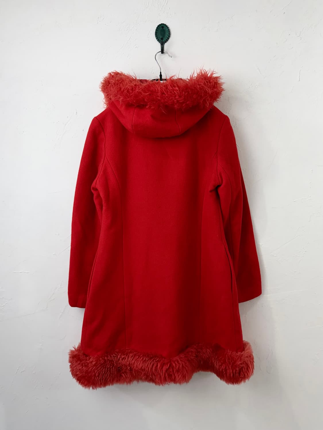 70s 영국 빈티지 퍼 트리밍 코트 상품이미지4