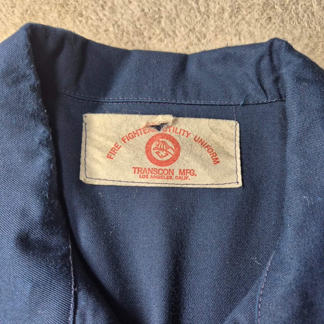 80s 파이어맨 유니폼 자켓 상품이미지3