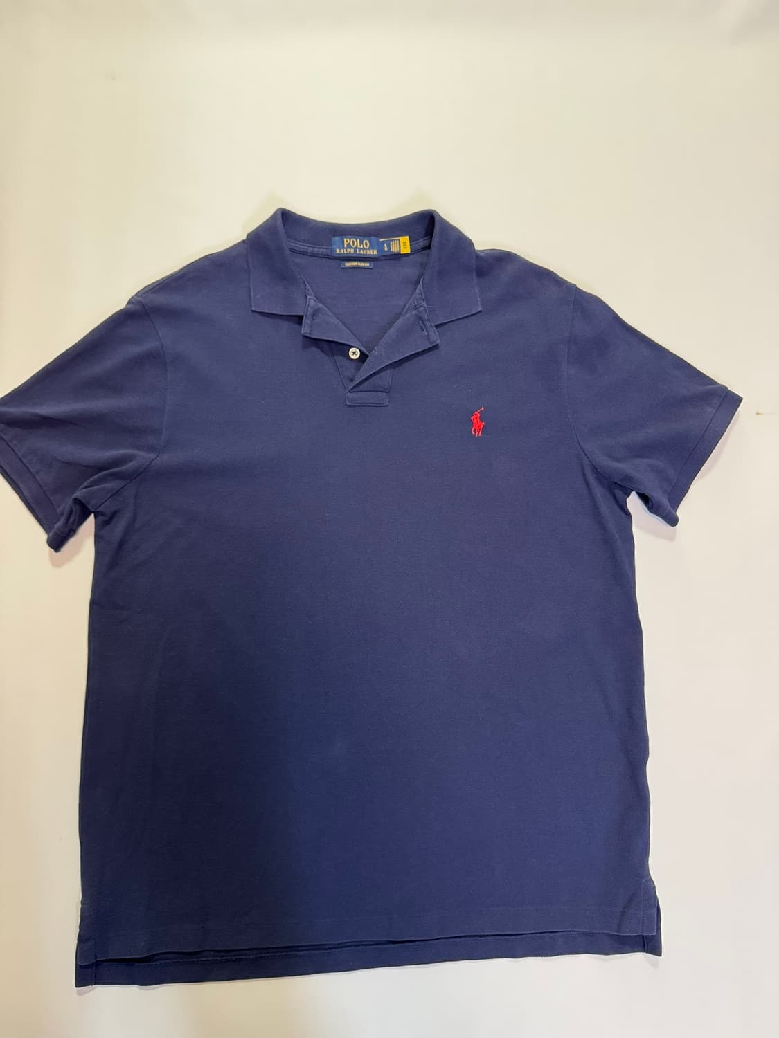 폴로랄프로렌 네이비 카라반팔티(L사이즈) 상품이미지1