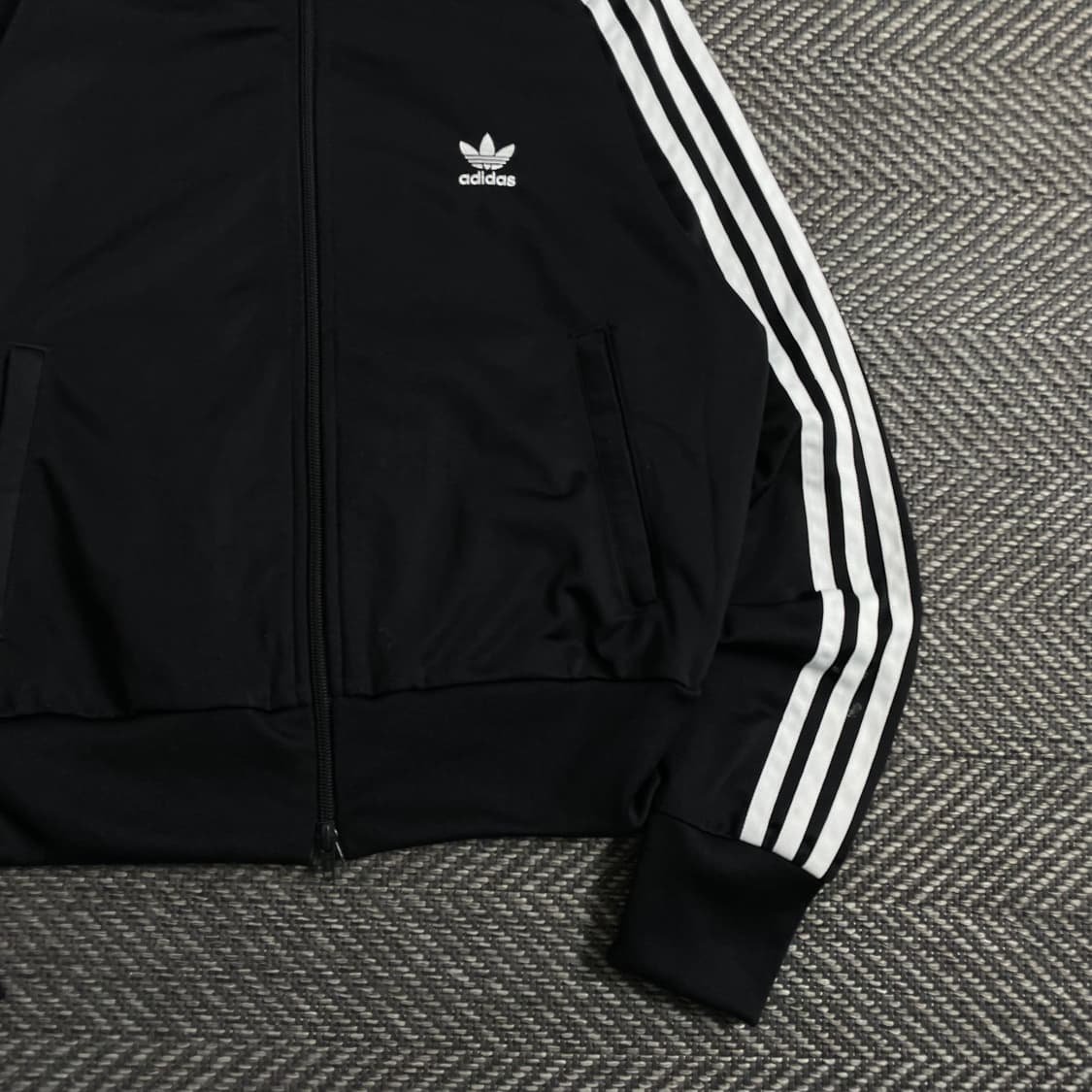 아디다스 우먼스 파이어버드 트랙탑 져지 블랙y 3892 상품이미지3