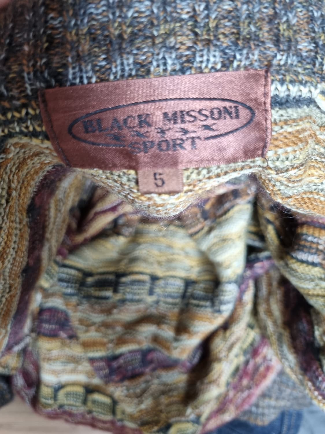 블랙 미쏘니 스포츠 가디건 상품이미지3