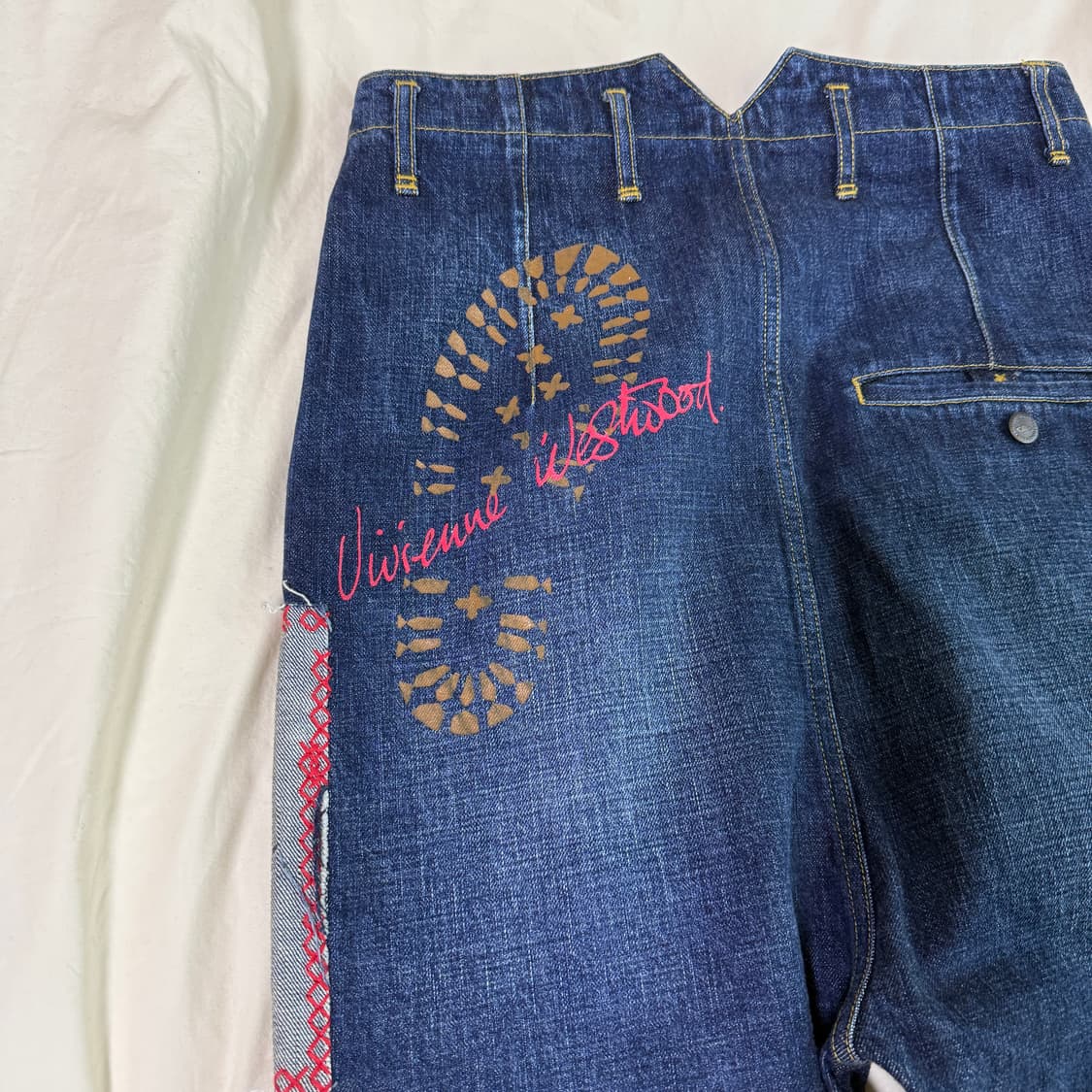 비비안웨스트우드 데님팬츠 상품이미지5