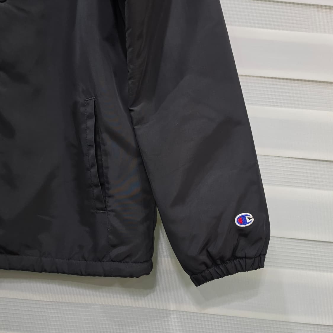 챔피온 블랙 코치 자켓- M 상품이미지4
