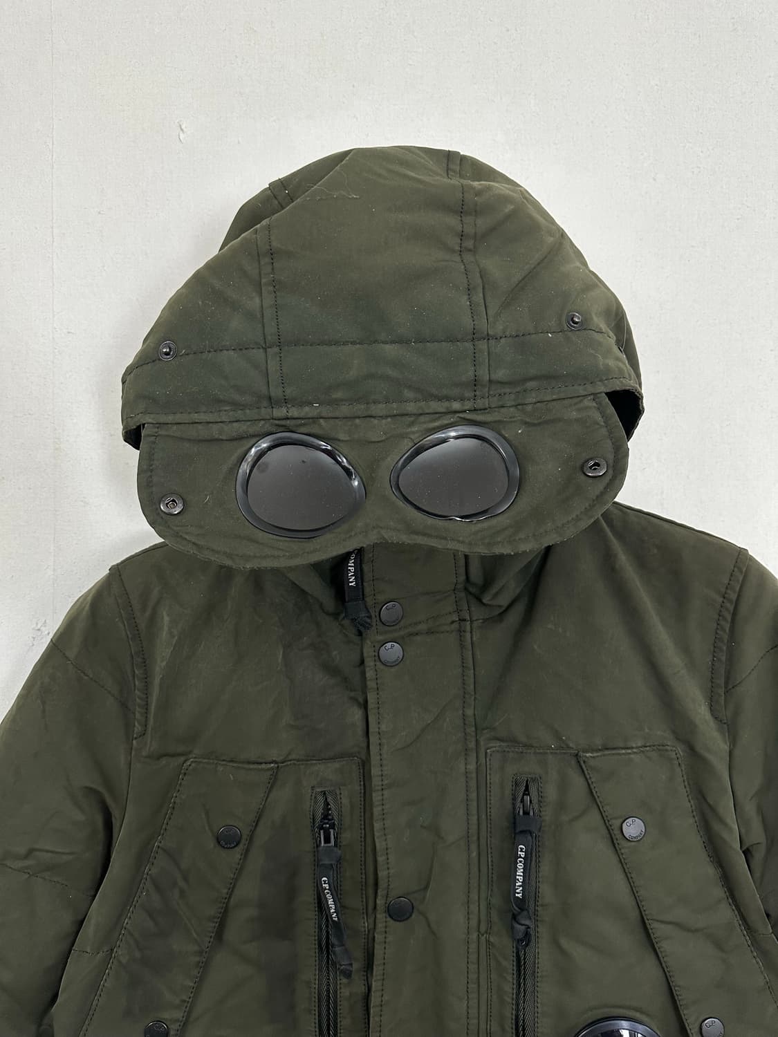 씨피컴퍼니 고글 패딩 자켓 95 (90) 상품이미지9