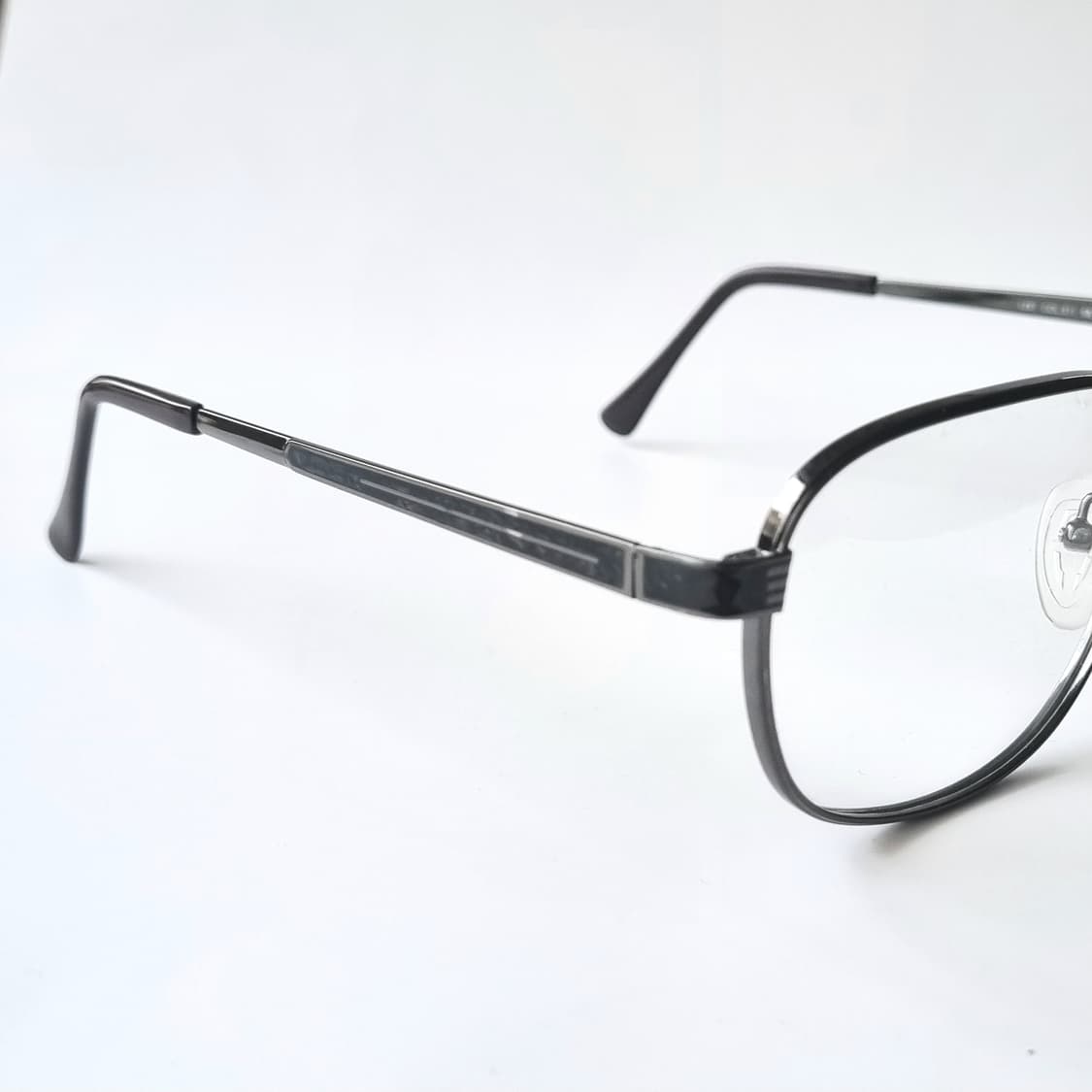 데드스탁 XXXL 유럽 빈티지  메탈 사각 빅사이즈  안경테  117 상품이미지10