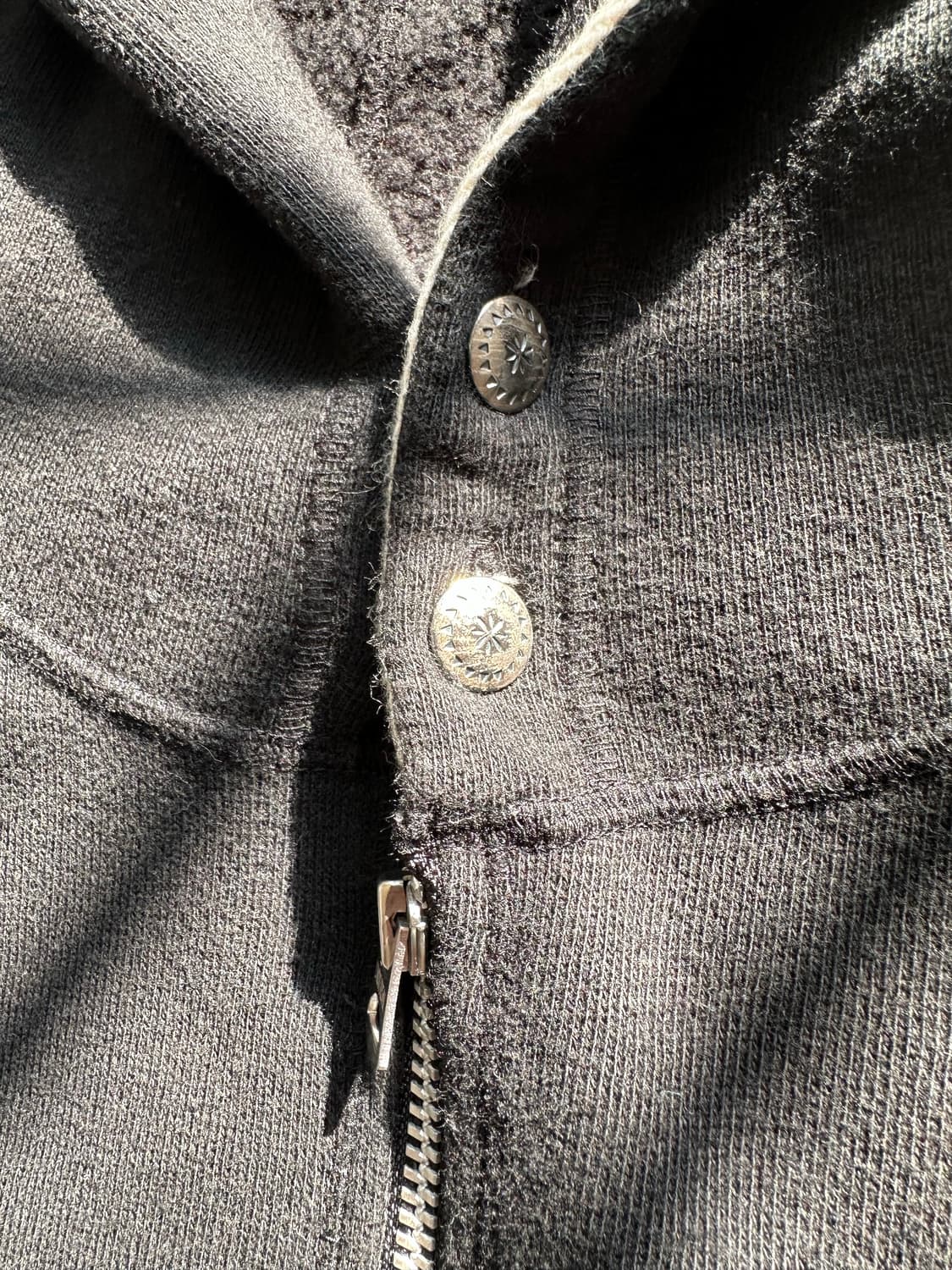 사스콰치패브릭스 버튼 후드집업 상품이미지5