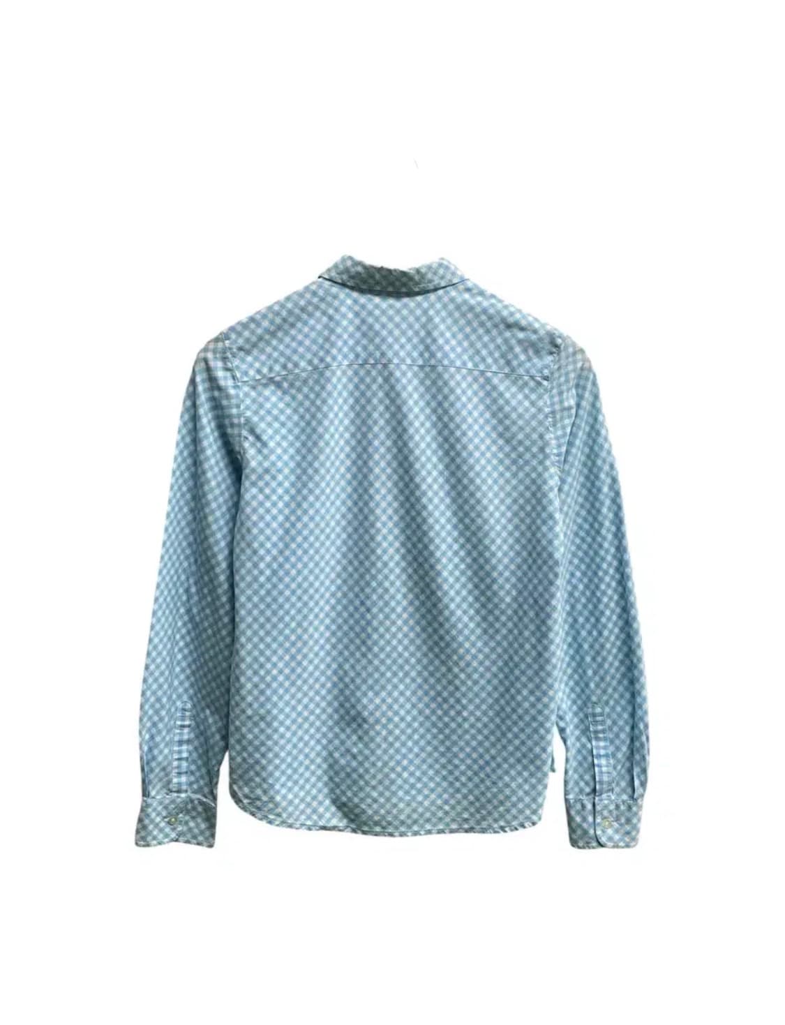 티니위니 블루 체크 남방 M 상품이미지3