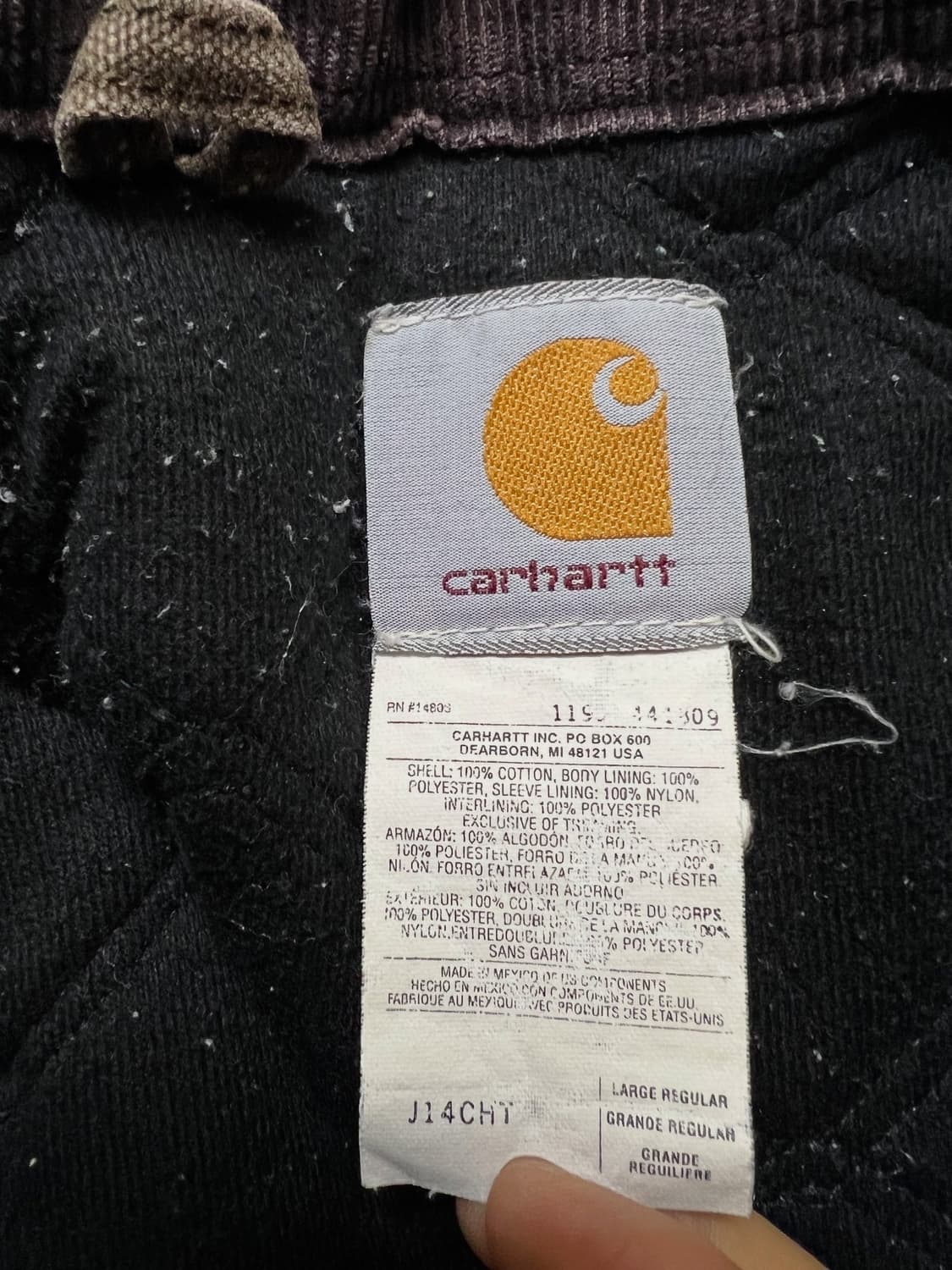 칼하트 J14 산타페 자켓 상품이미지5