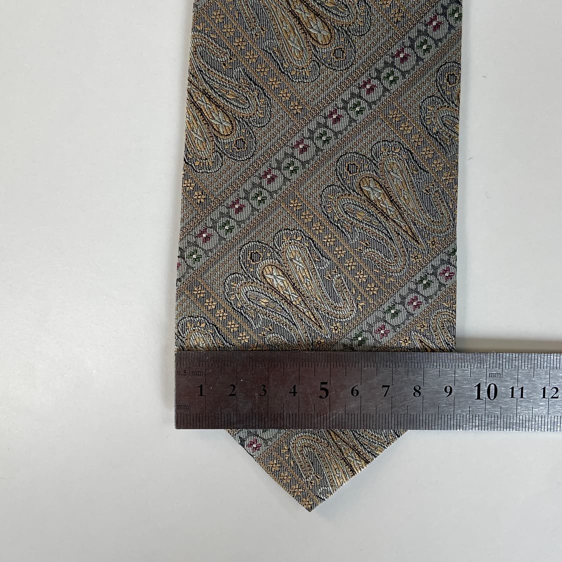 YSL 입생로랑 페이즐리 명품 정품 넥타이 상품이미지8