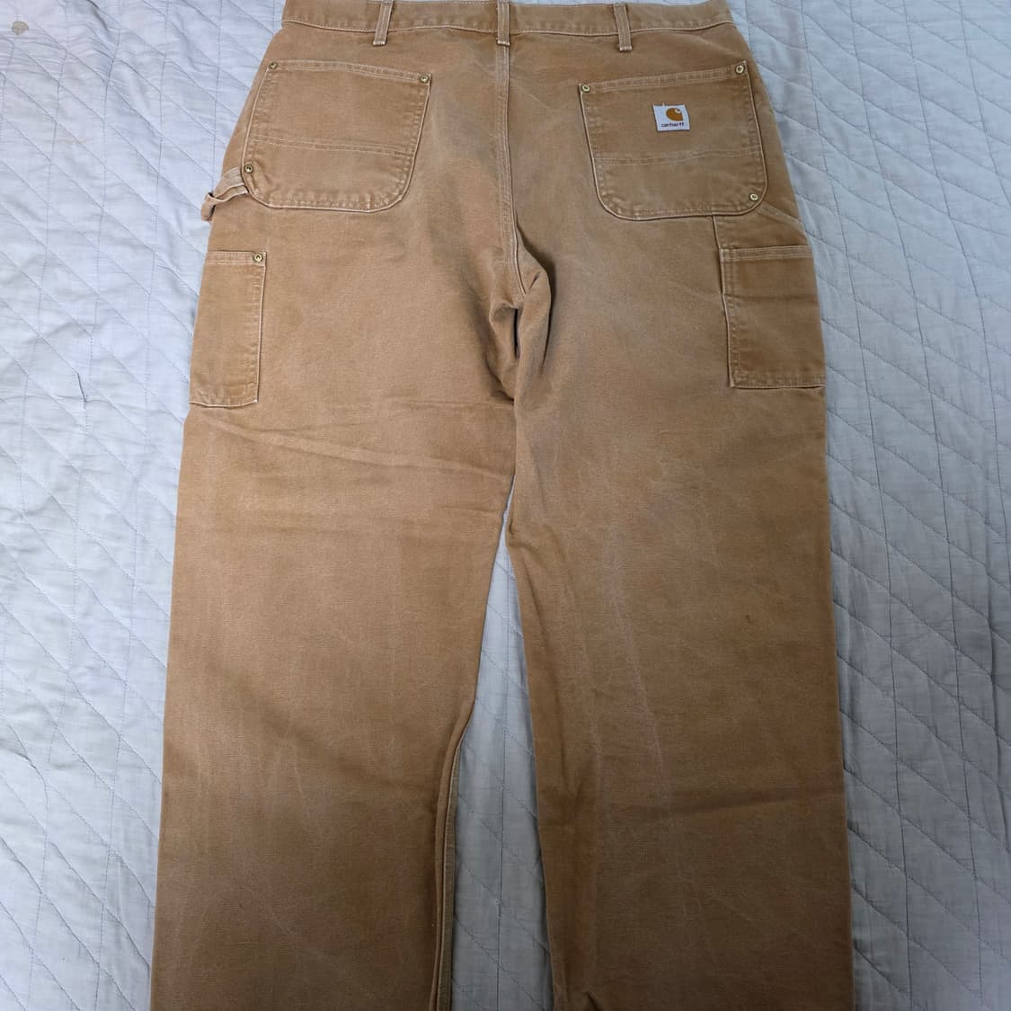 [38X30] 빈티지 칼하트 더블니 B01 BRN 워크팬츠 T-2 상품이미지5