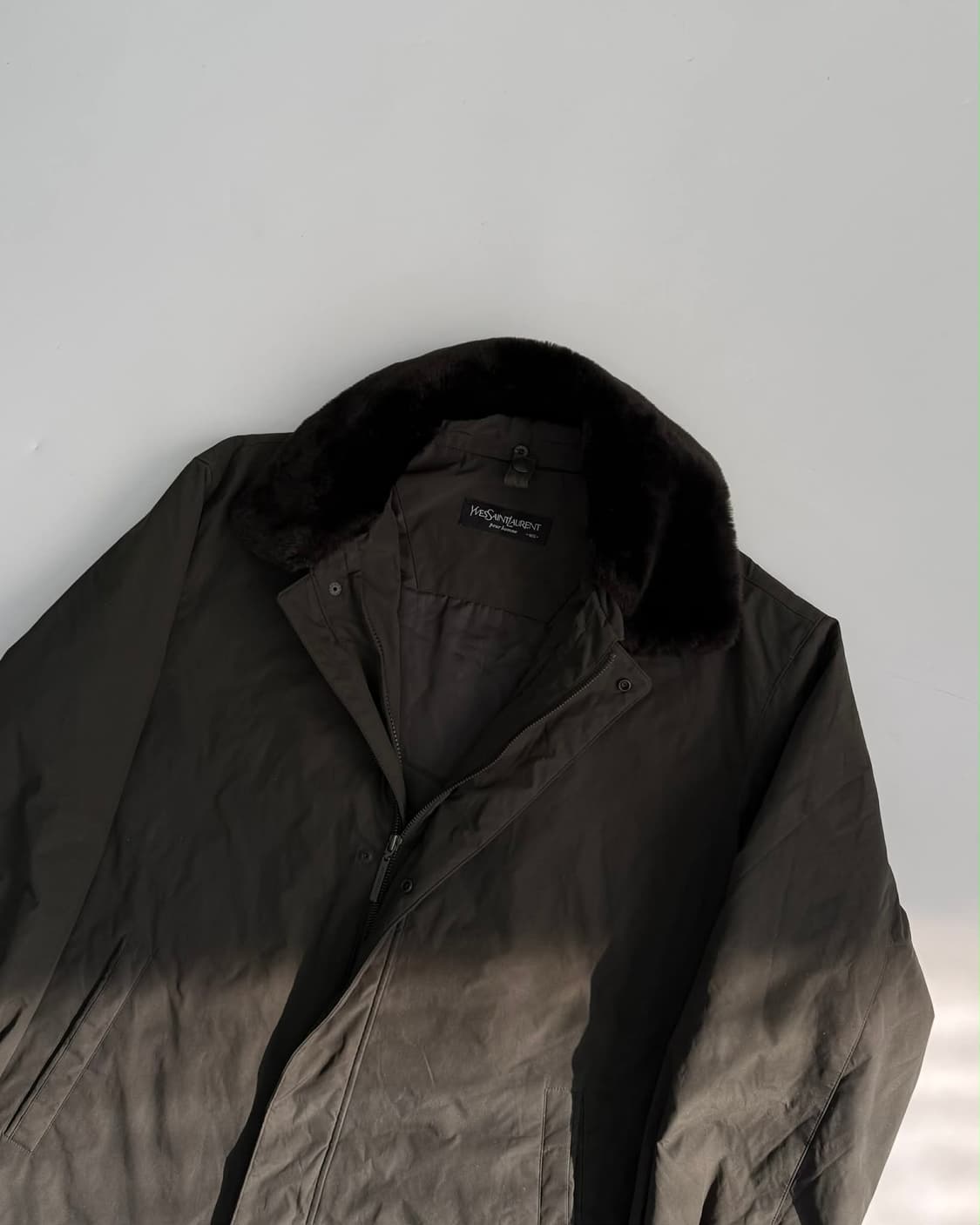 [105] 입생로랑 YSL 시어링 덕다운 코트 자켓 상품이미지6