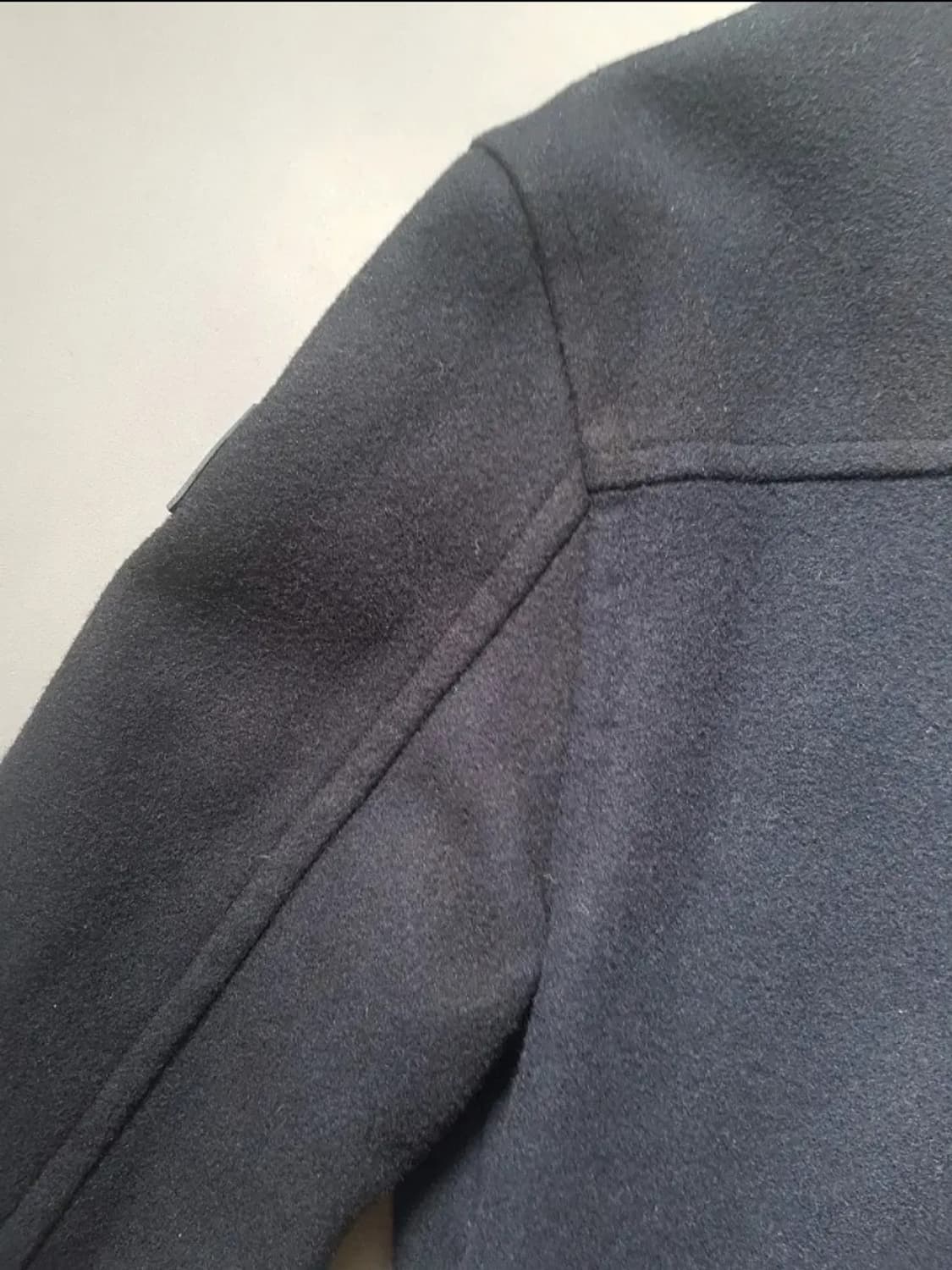 [L] 슈퍼드라이 빈티지 해군 더블 피코트 네이비 라벨 상품이미지8