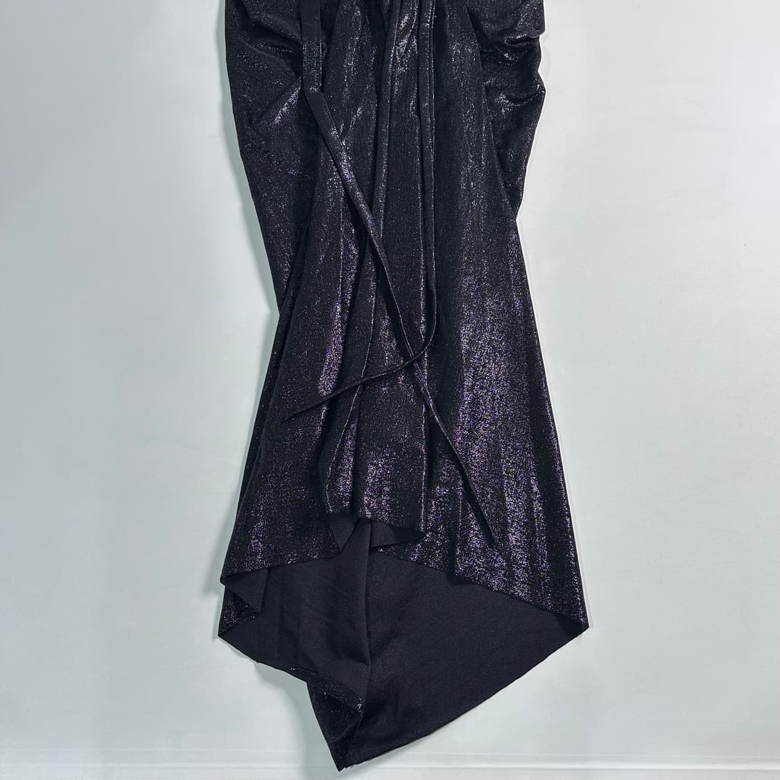 릭오웬스 릴리스 드레이프 글리터 스커트 상품이미지4