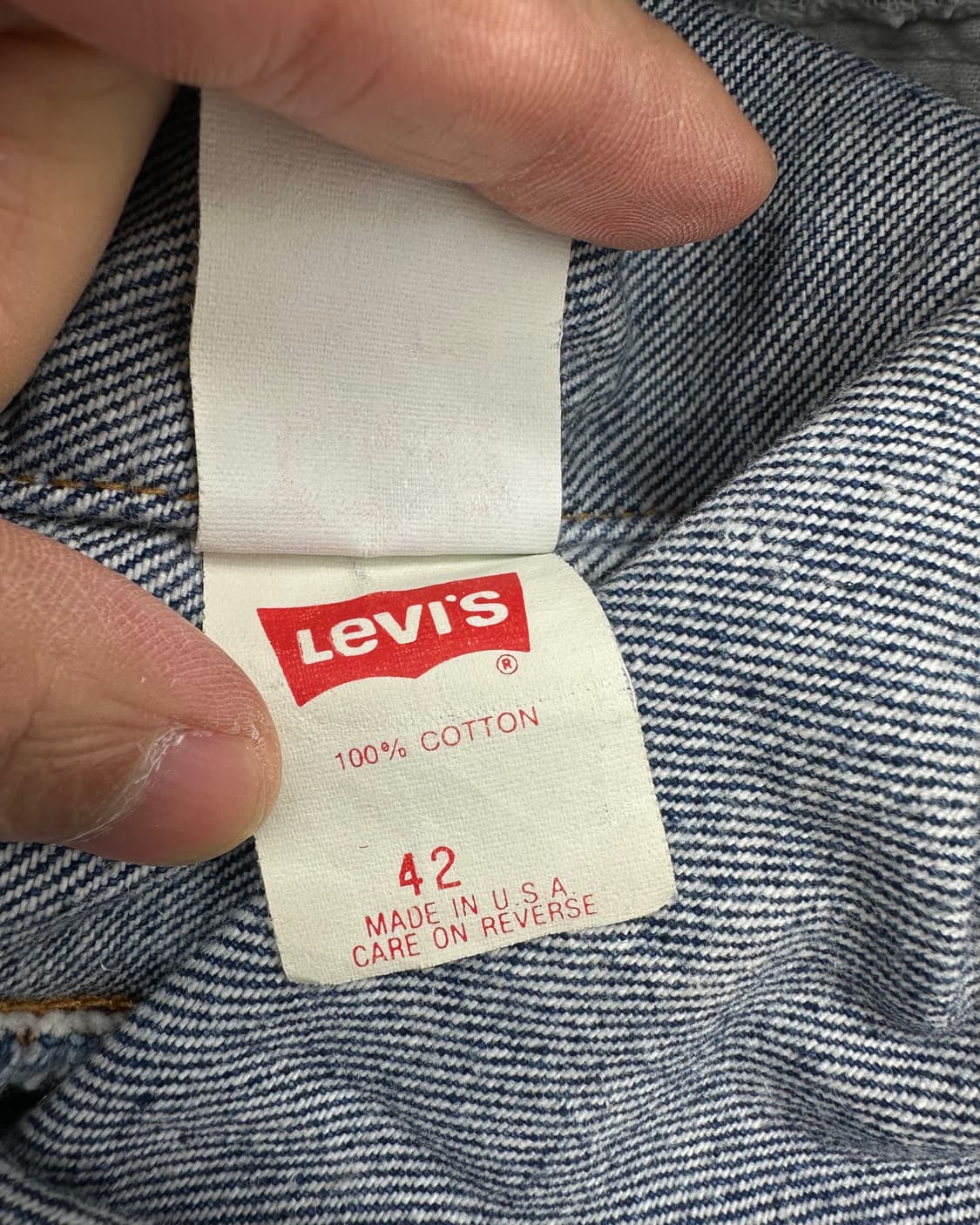 (XL)80~90'S 리바이스 USA 트러커 자켓-M1170 상품이미지6