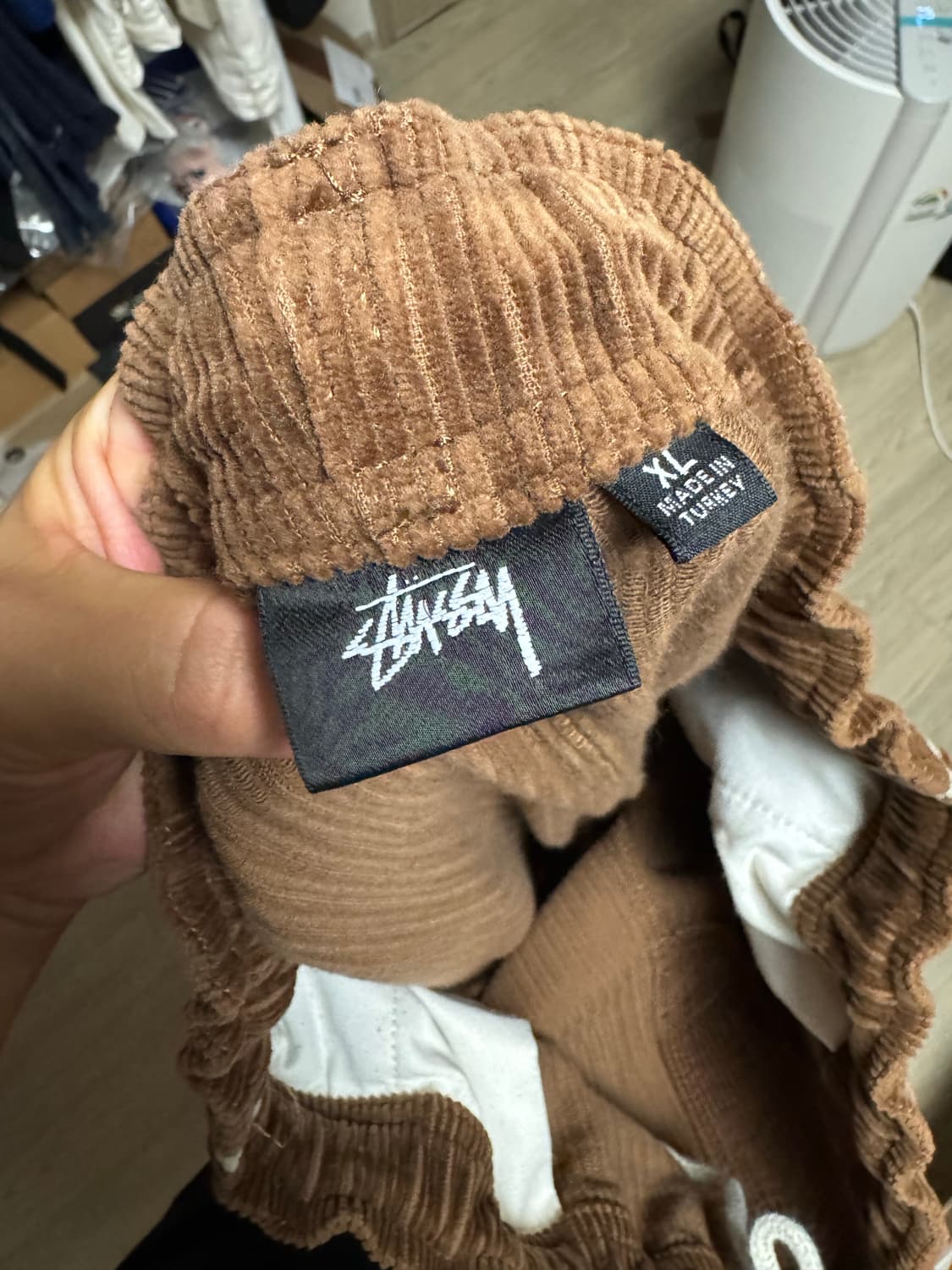 스투시 코듀로이 트랙 팬츠 브라운 상품이미지2