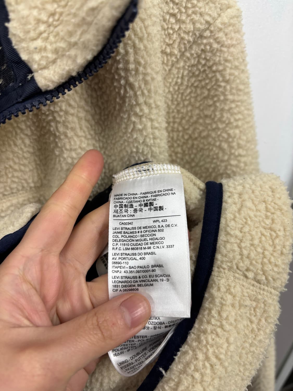 리바이스 후리스 상품이미지6