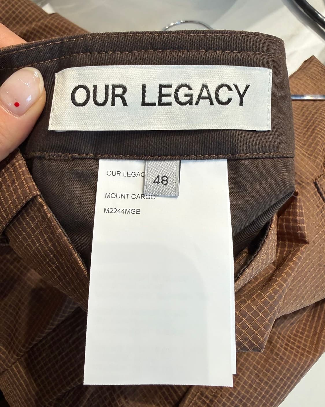 아워레가시 브라운 마운트 카고 팬츠 상품이미지8