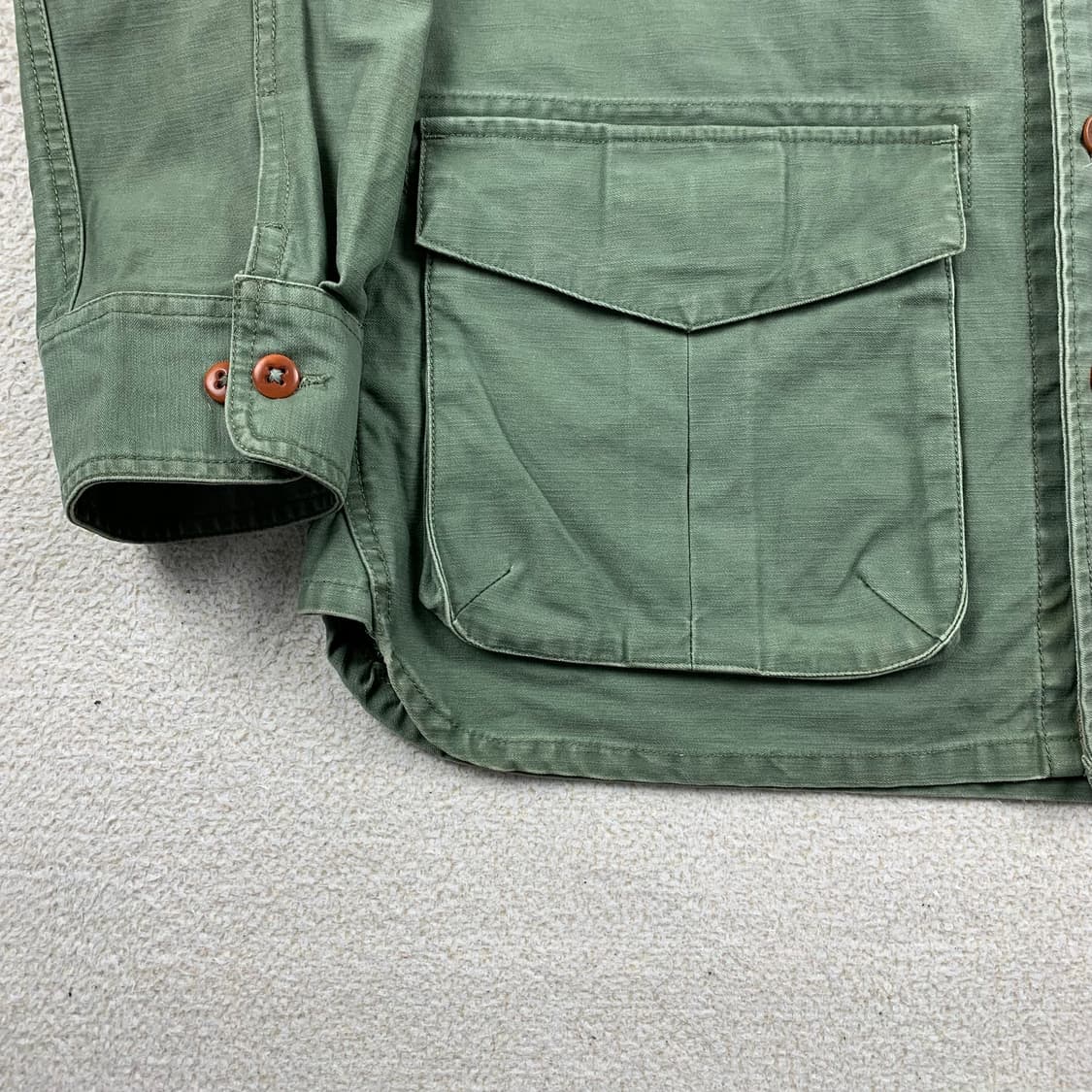 데우스 엑스 마키나 밀리터리 필드자켓 올리브 상품이미지3