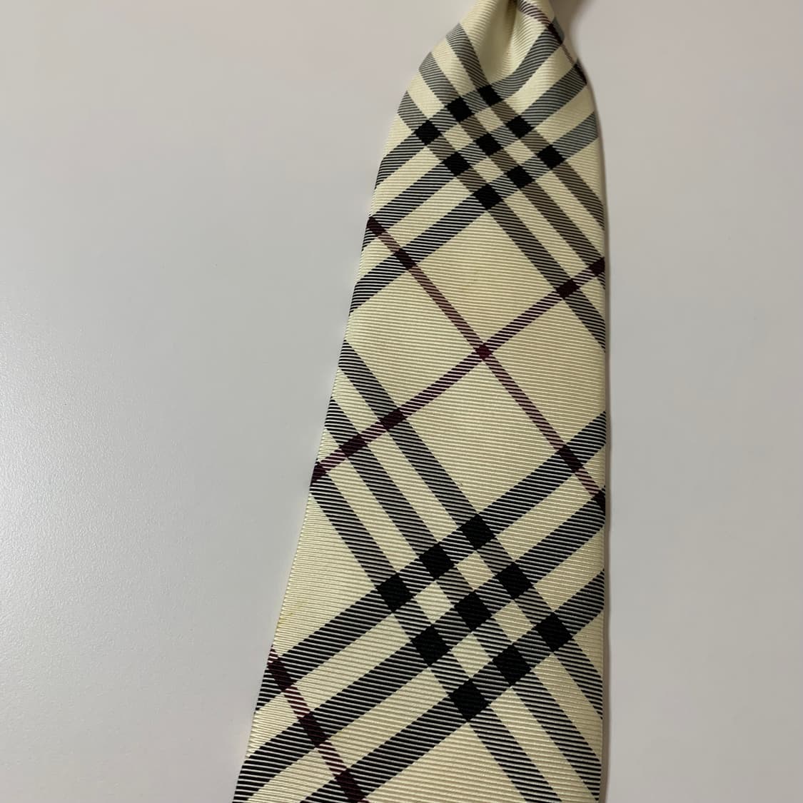 버버리(BURBERRY) 노바체크 명품 빈티지넥타이 클래식정장 A등급 상품이미지10