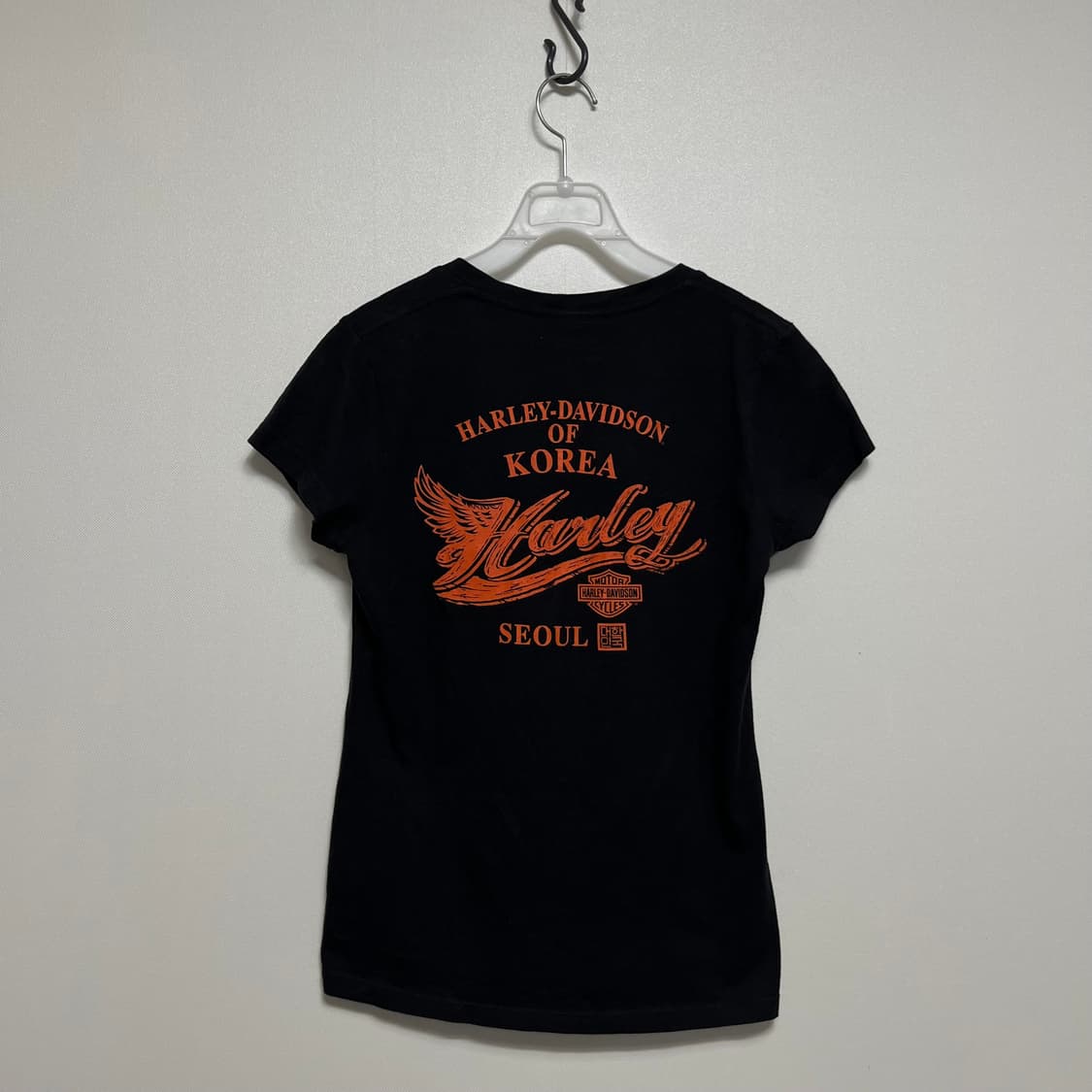 할리데이비슨 해골 블랙 반팔 티셔츠 상품이미지6