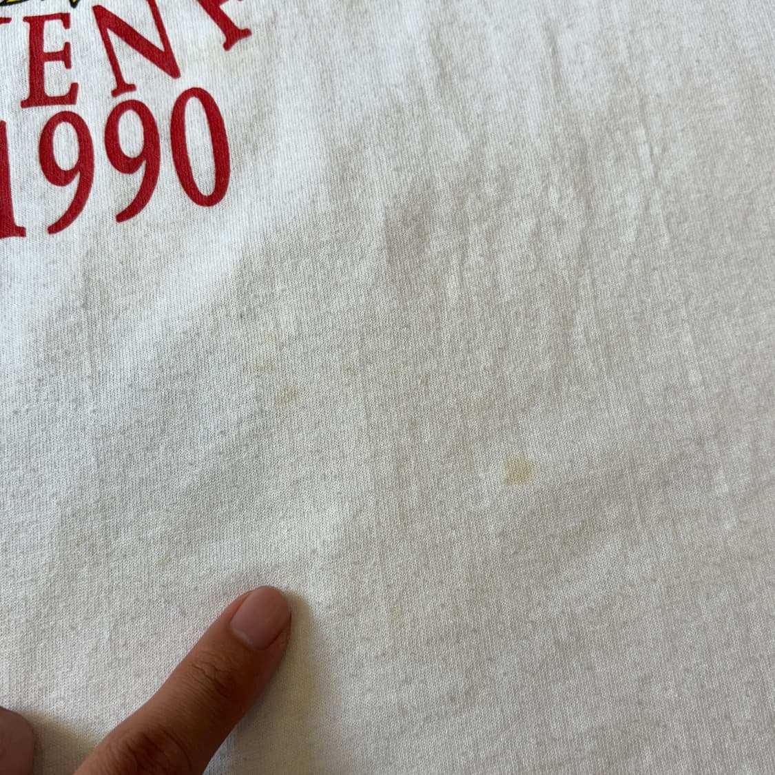 90s 90년대 미국 생산 빈티지 링거 반팔 티셔츠 링거티 상품이미지7