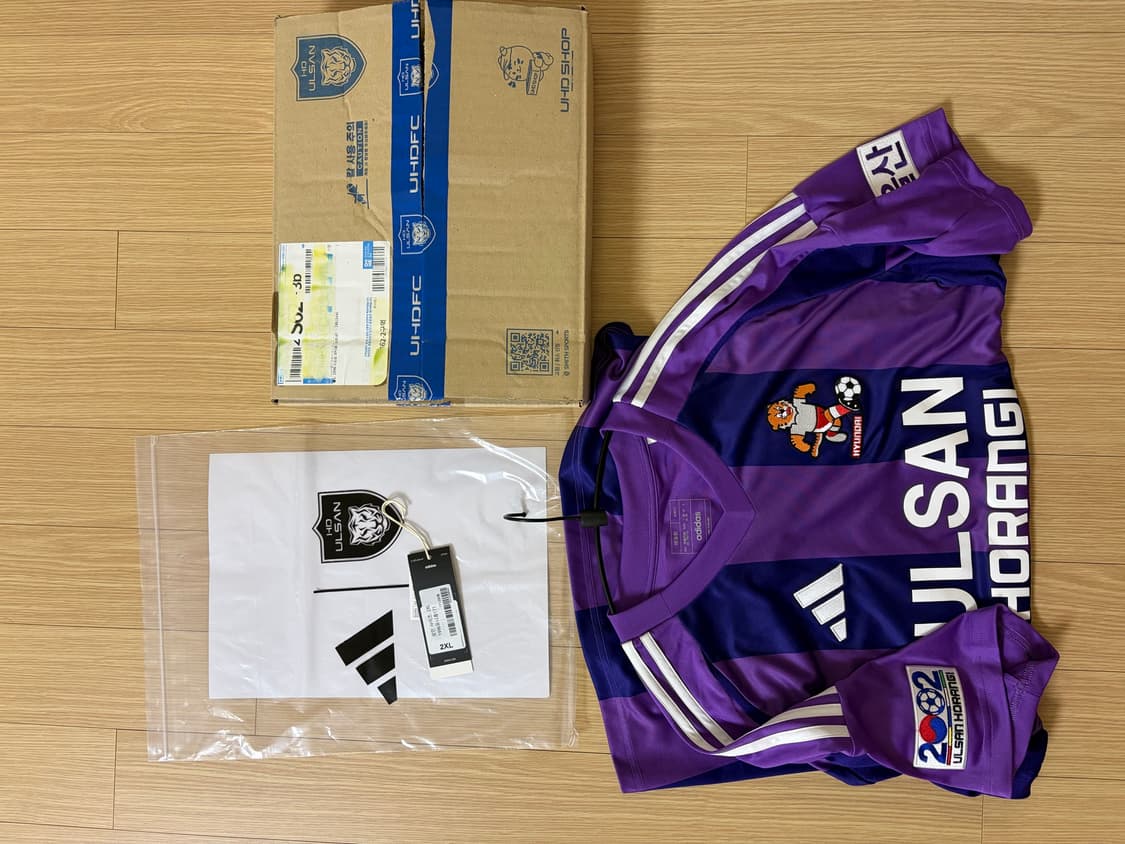 (2XL)울산현대 뉴트로 유니폼 상품이미지5