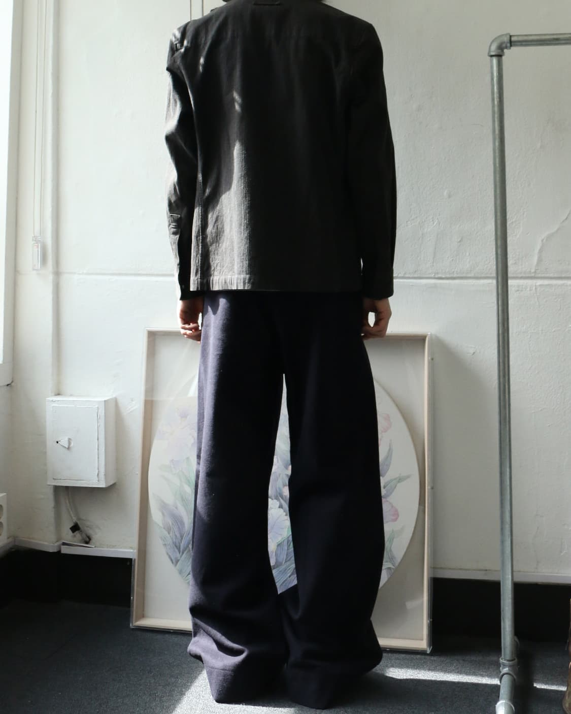 미 해군 울 세일러 부츠컷 트라우저 상품이미지2