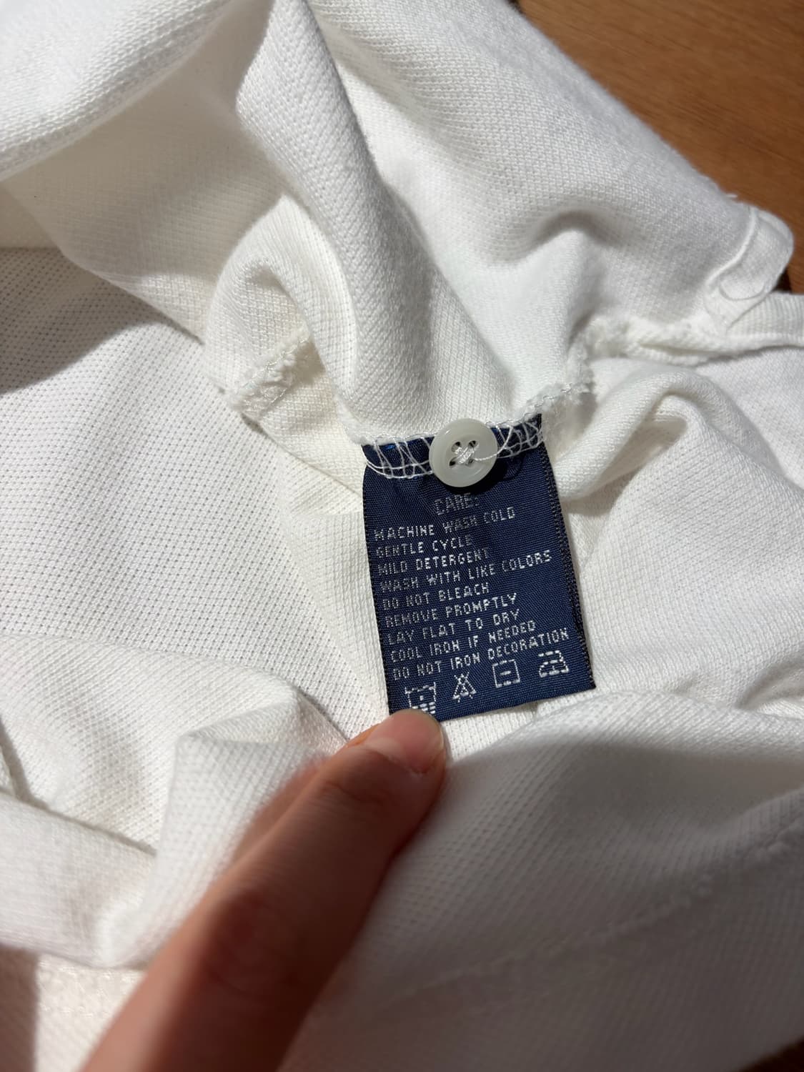 Polo Ralph Lauren 골드 빅포니 넘버링 반팔 카라 티셔츠 L 상품이미지7