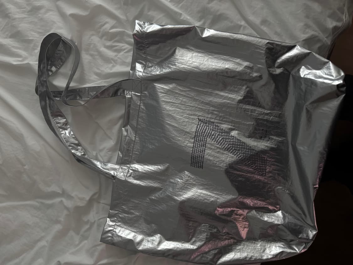 머듈 실버 팝업백 상품이미지1