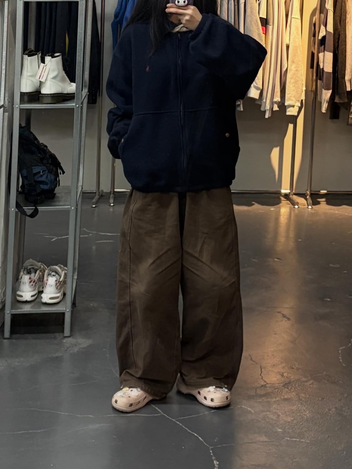 폴로랄프로렌 90s 플리스 스윙 자켓 A2846 상품이미지1