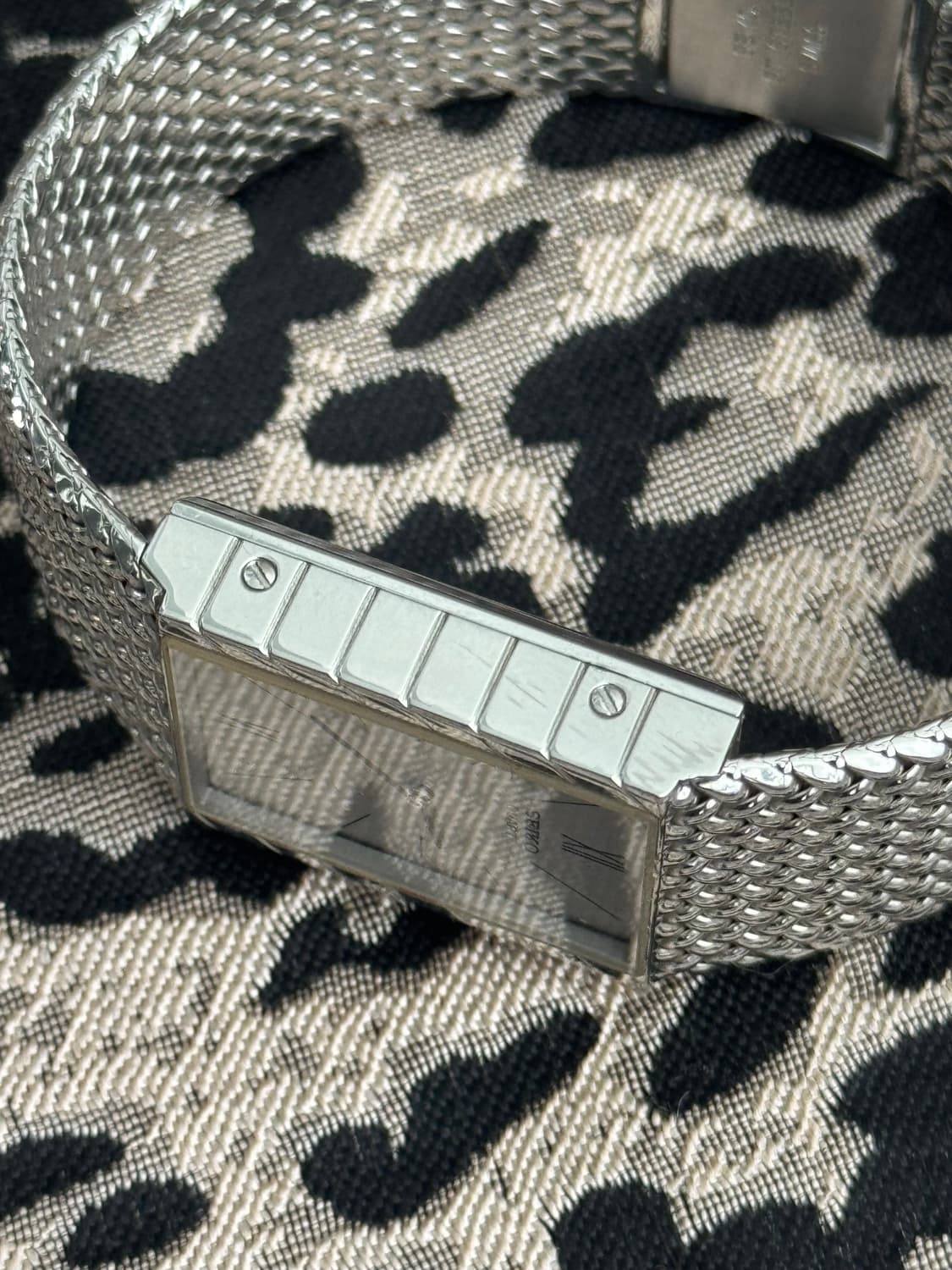 70s 빈티지 세이코 제랄드젠타 아시에(Acier) 초희귀 상품이미지5