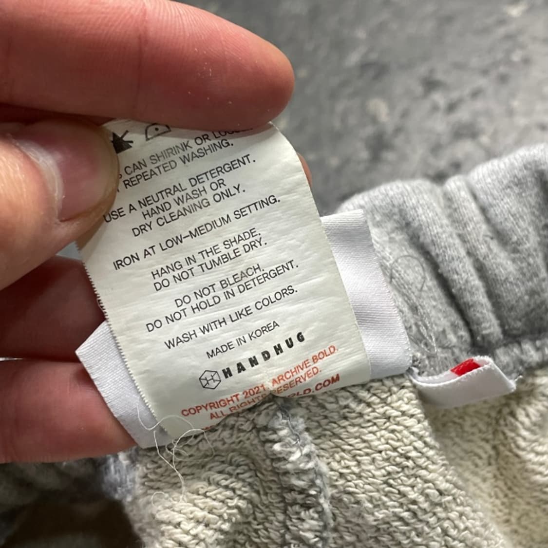 100 아카이브 볼드 939 스웻팬츠  상품이미지4