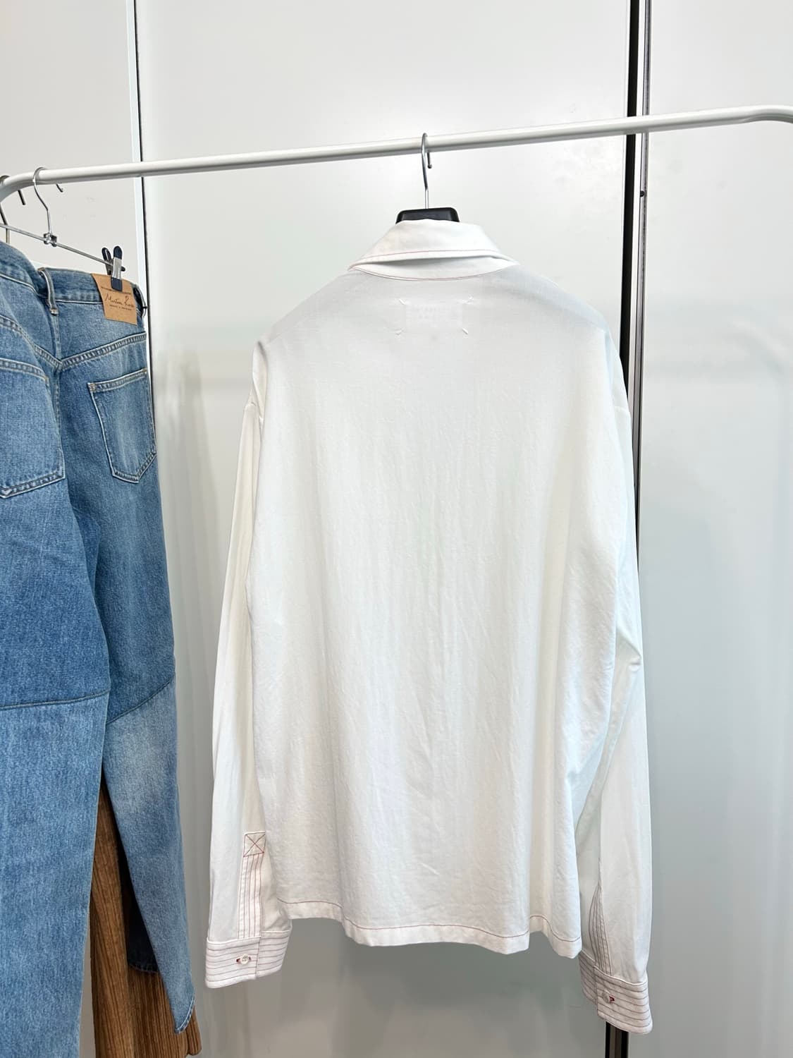 마르지엘라 REPLICA 1950's 파리 크레페 포켓 셔츠 상품이미지6