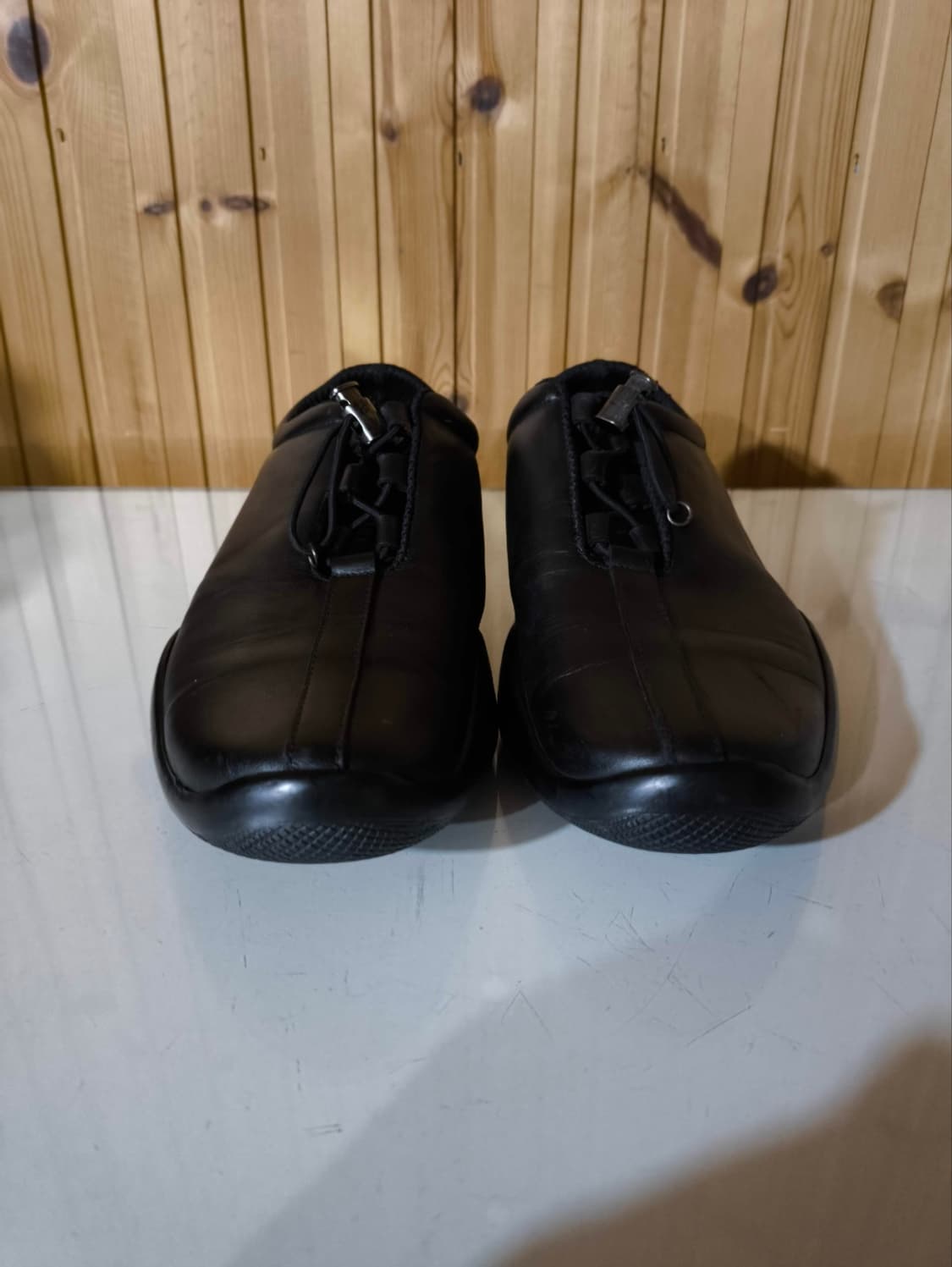 255mm 프라다 레더 스니커즈 상품이미지3