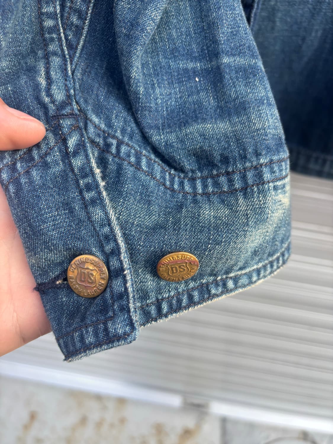 Denim & Supply Washed Denim Chore Jacket 상품이미지6