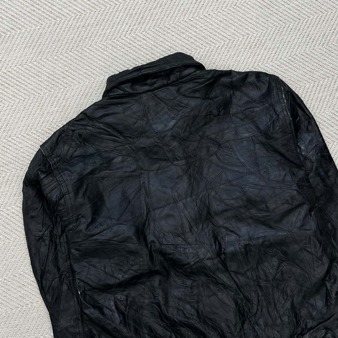 리얼 레더 봄버자켓 r2791 상품이미지4