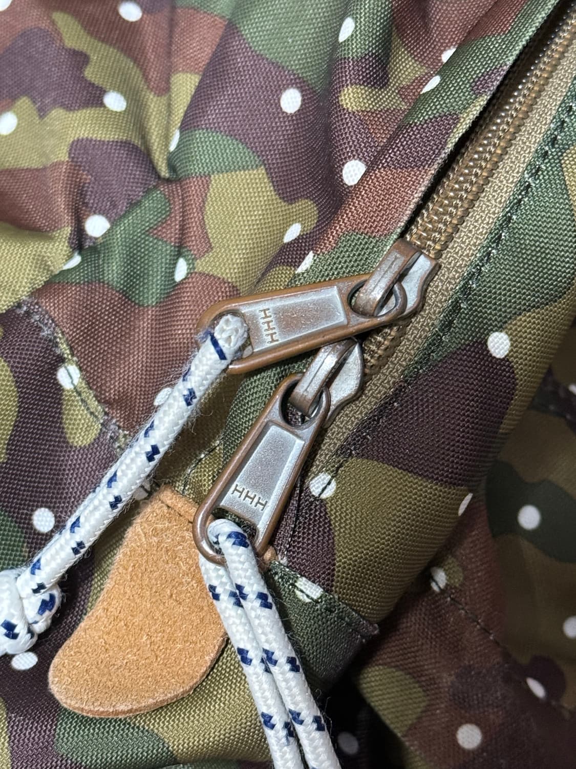 희귀)colemen 카모 도트 백팩 상품이미지3