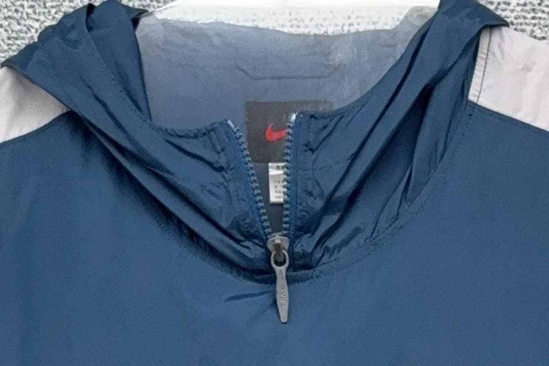나이키 네이비 Y2K 나일론 후드 조끼 100 상품이미지6