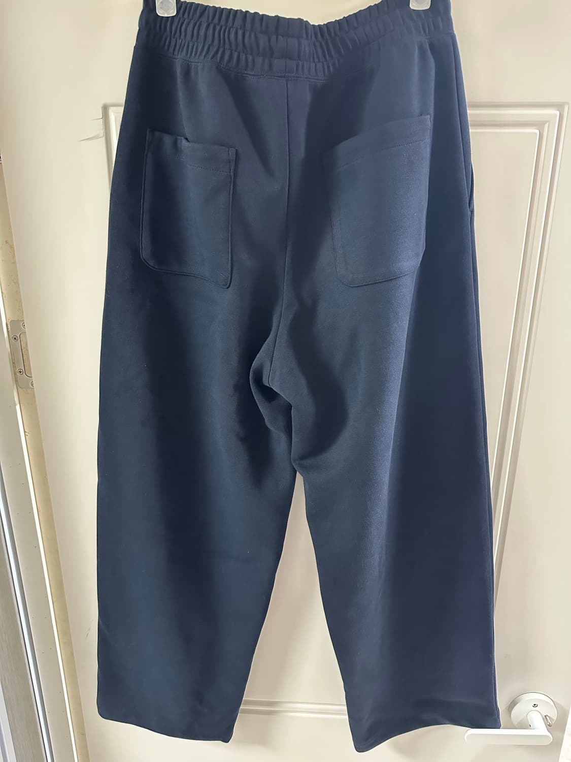 [M] 유니클로 C 스웨트 와이드 팬츠 네이비 상품이미지3