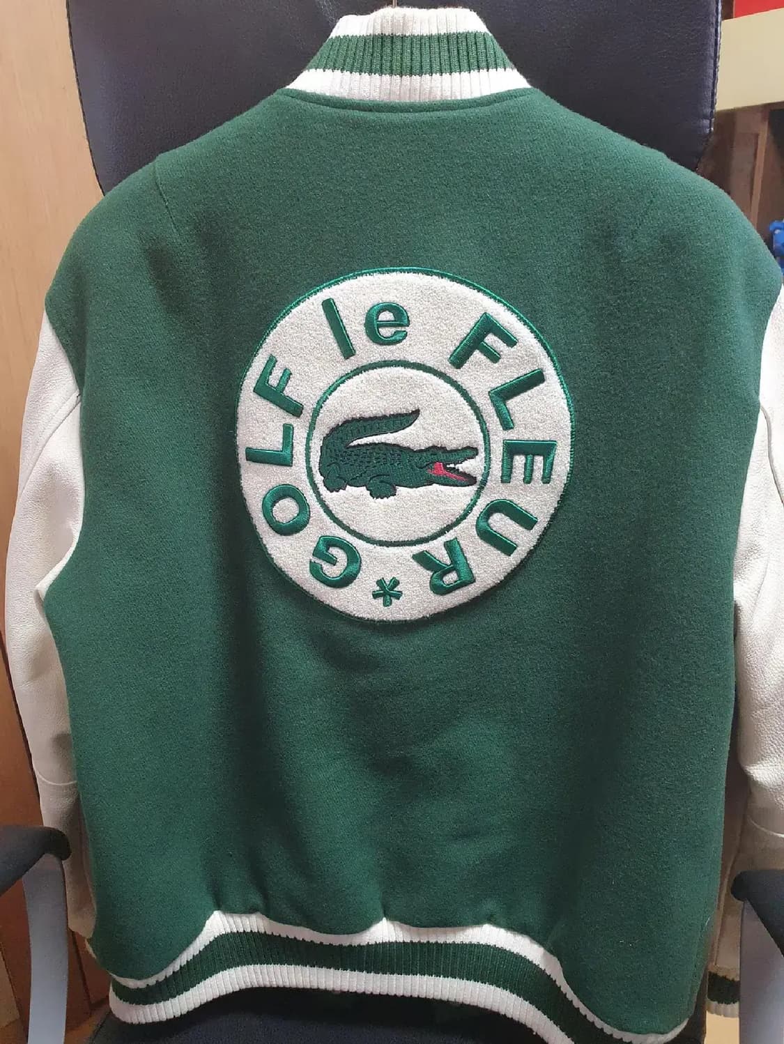 골프왕 X 라코스테 바시티 자켓 XL 상품이미지2