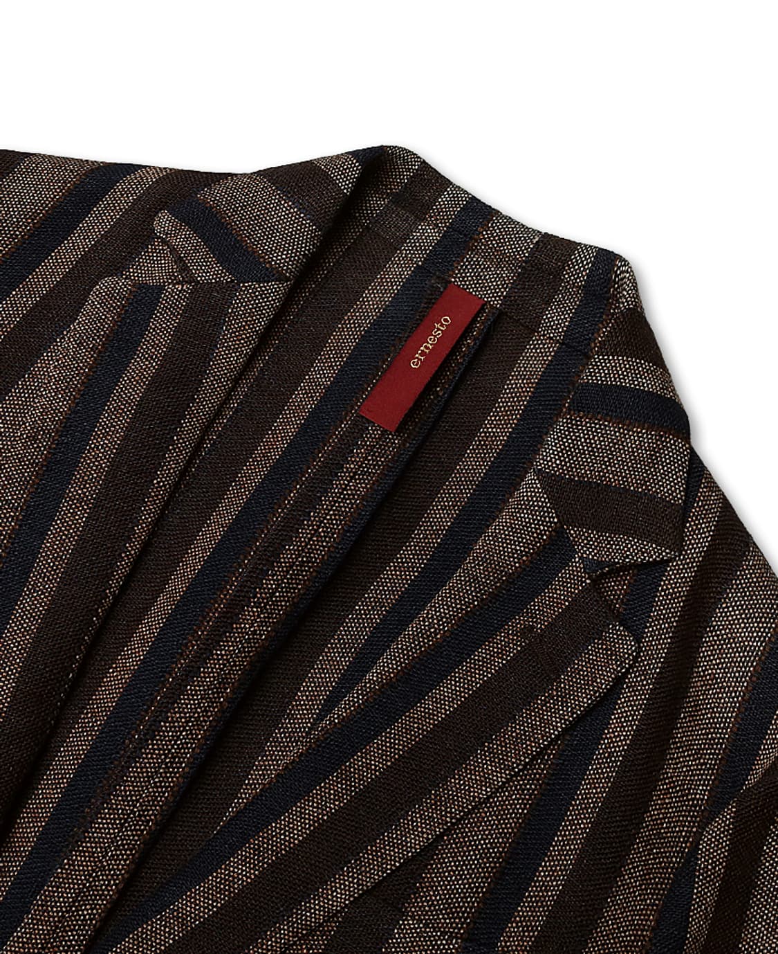 에르네스토 [Ernesto] 이탈리아 스트라이프 린넨 자켓 상품이미지2