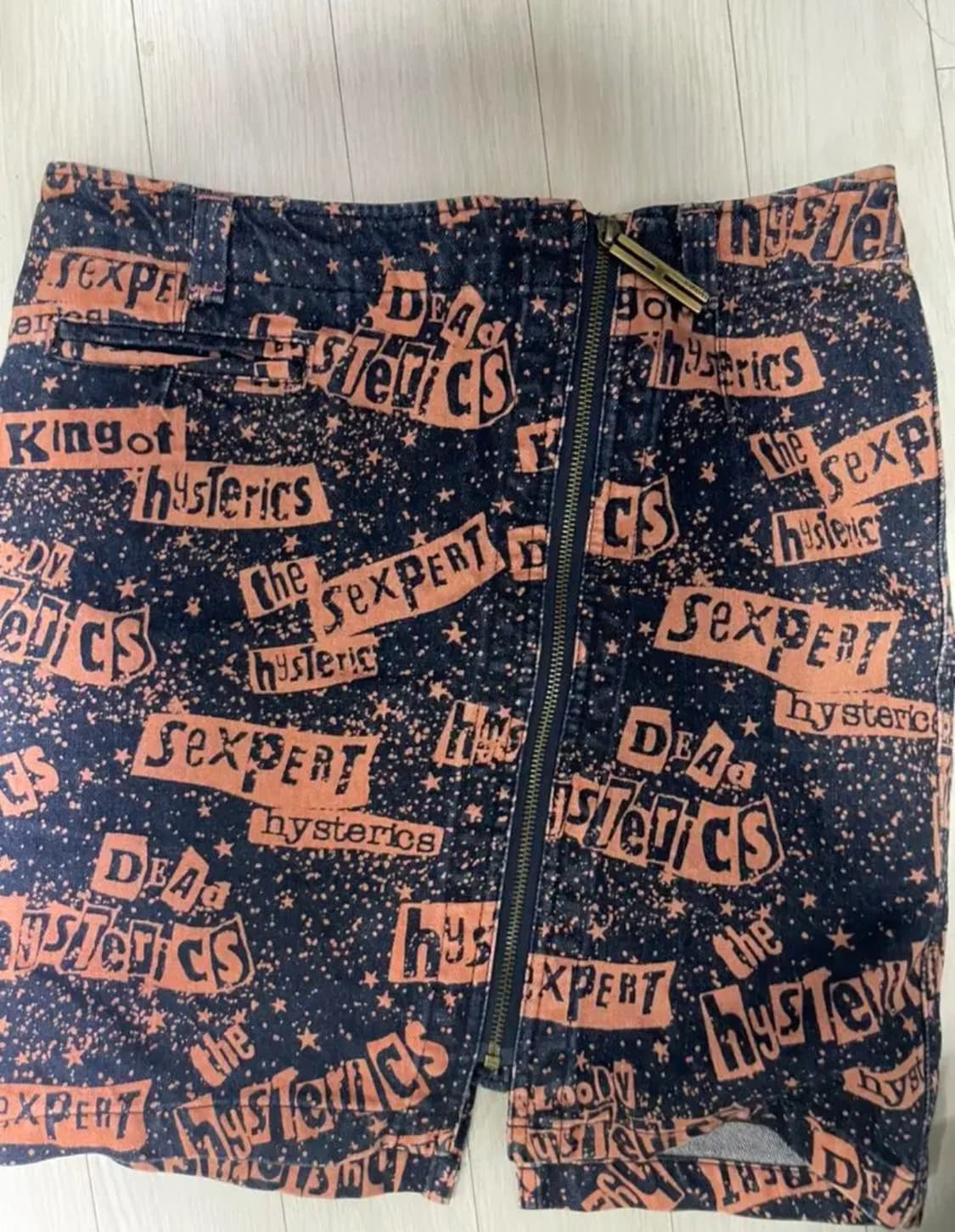 빈티지 히스테릭글래머 미니 스커트 섹스팟  상품이미지1