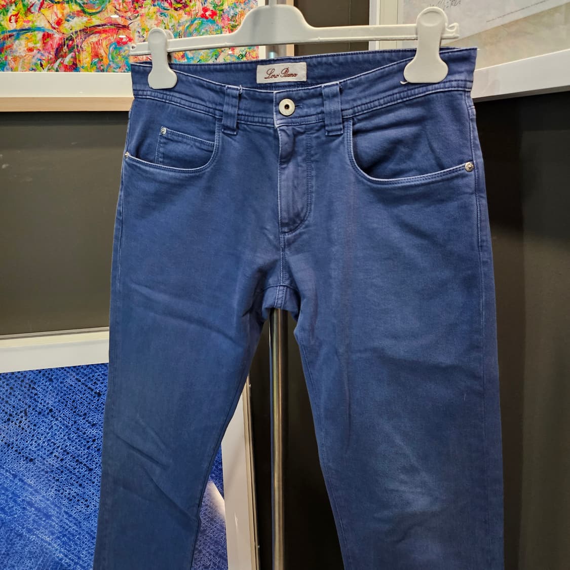 로로피아나 코튼 면 팬츠 상품이미지2