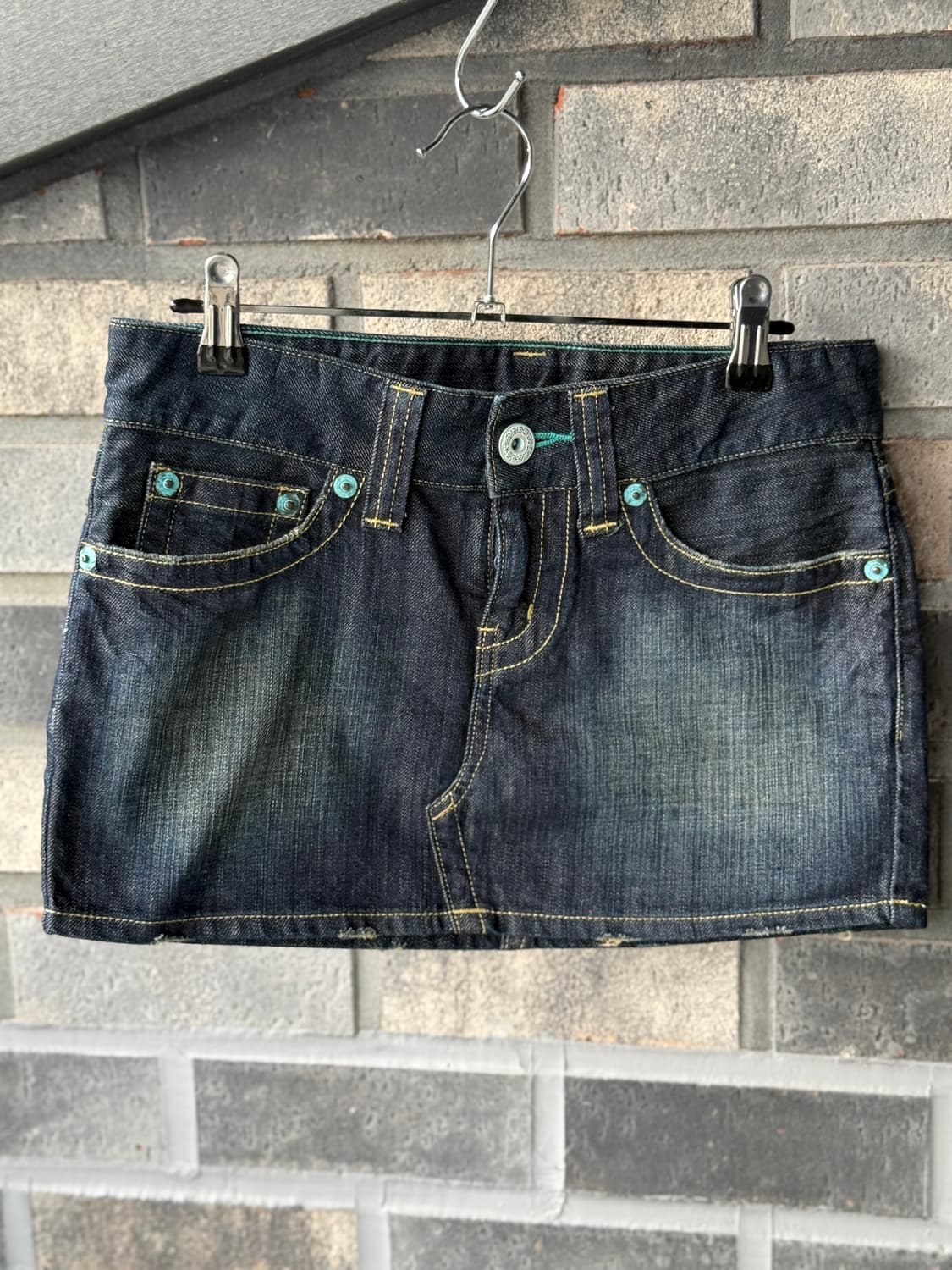 민트스티치 데님스커트 상품이미지1