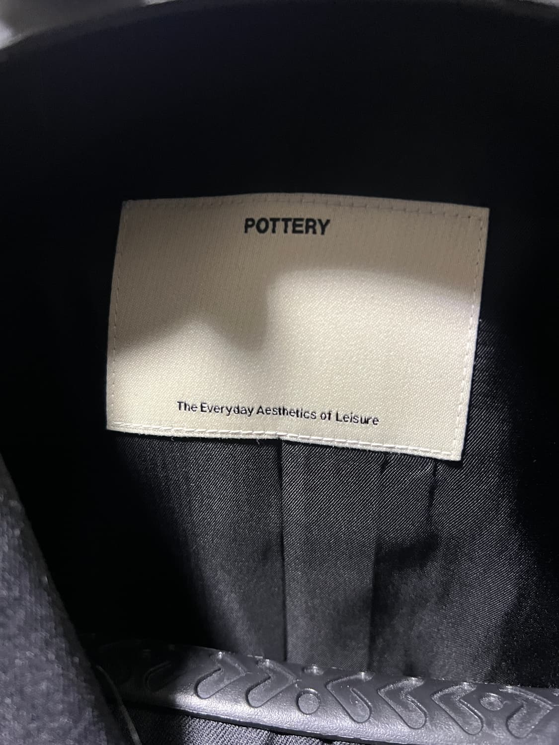 [2]포터리(POTTERY) 울 스포츠 자켓/팬츠 셋업 다크그레이 상품이미지4