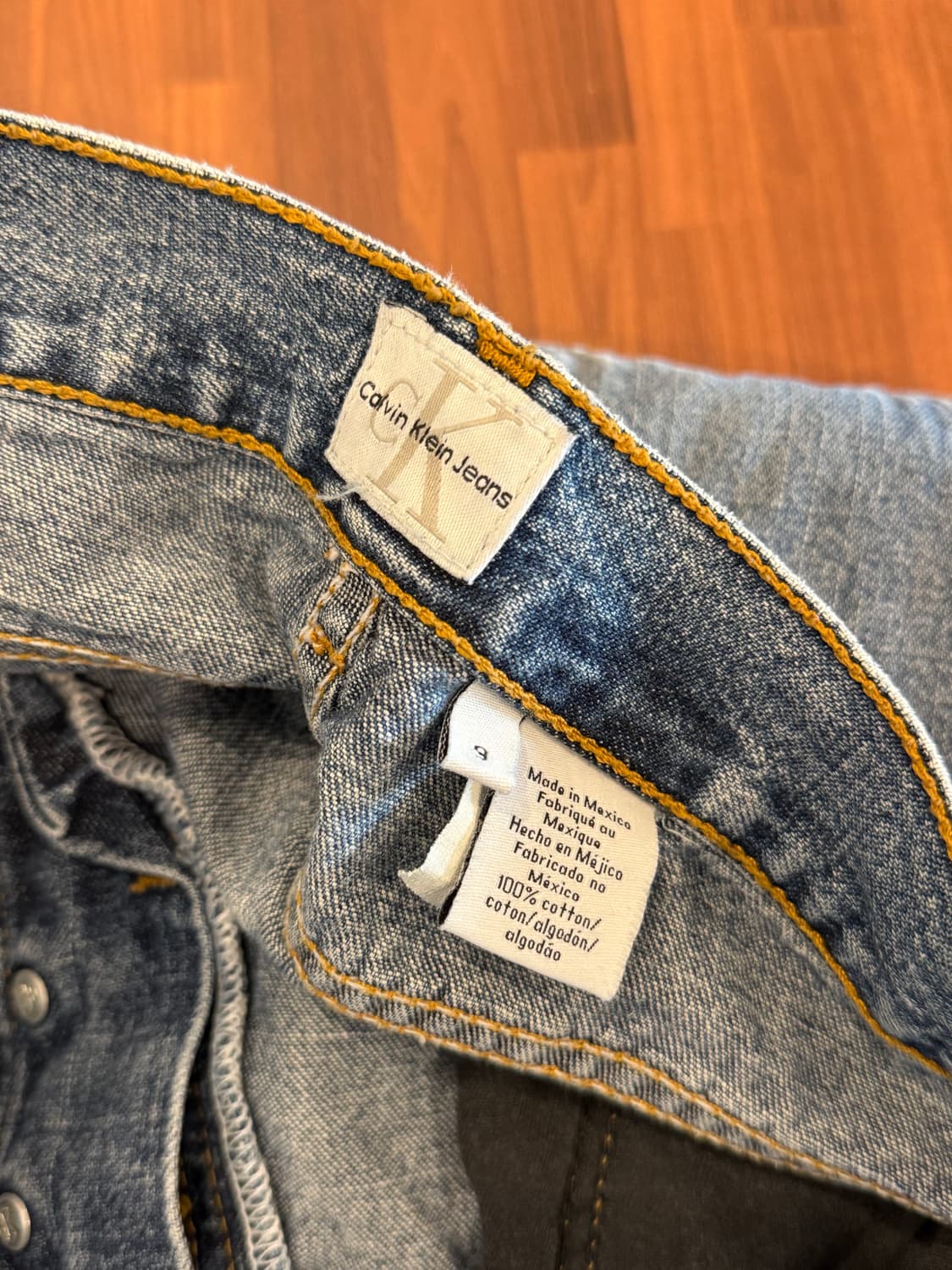 90s Calvin Klein 캘빈클라인 데님 팬츠 (29-30inch) 상품이미지8
